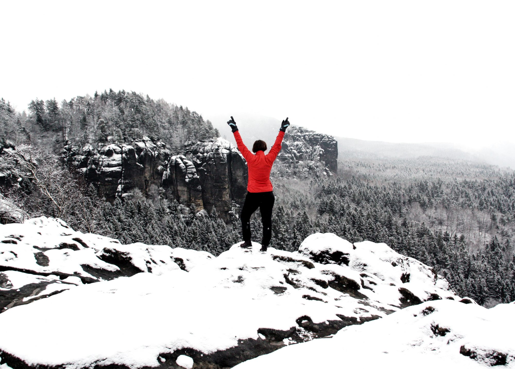 Carolafelsen, Elbsandsteingebirge, Sächsische Schweiz, Wandern, Wandertour