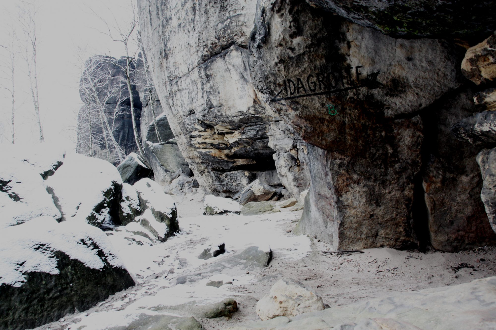 Idagrotte, Elbsandsteingebirge, Sächsische Schweiz, Wandern, Wandertour