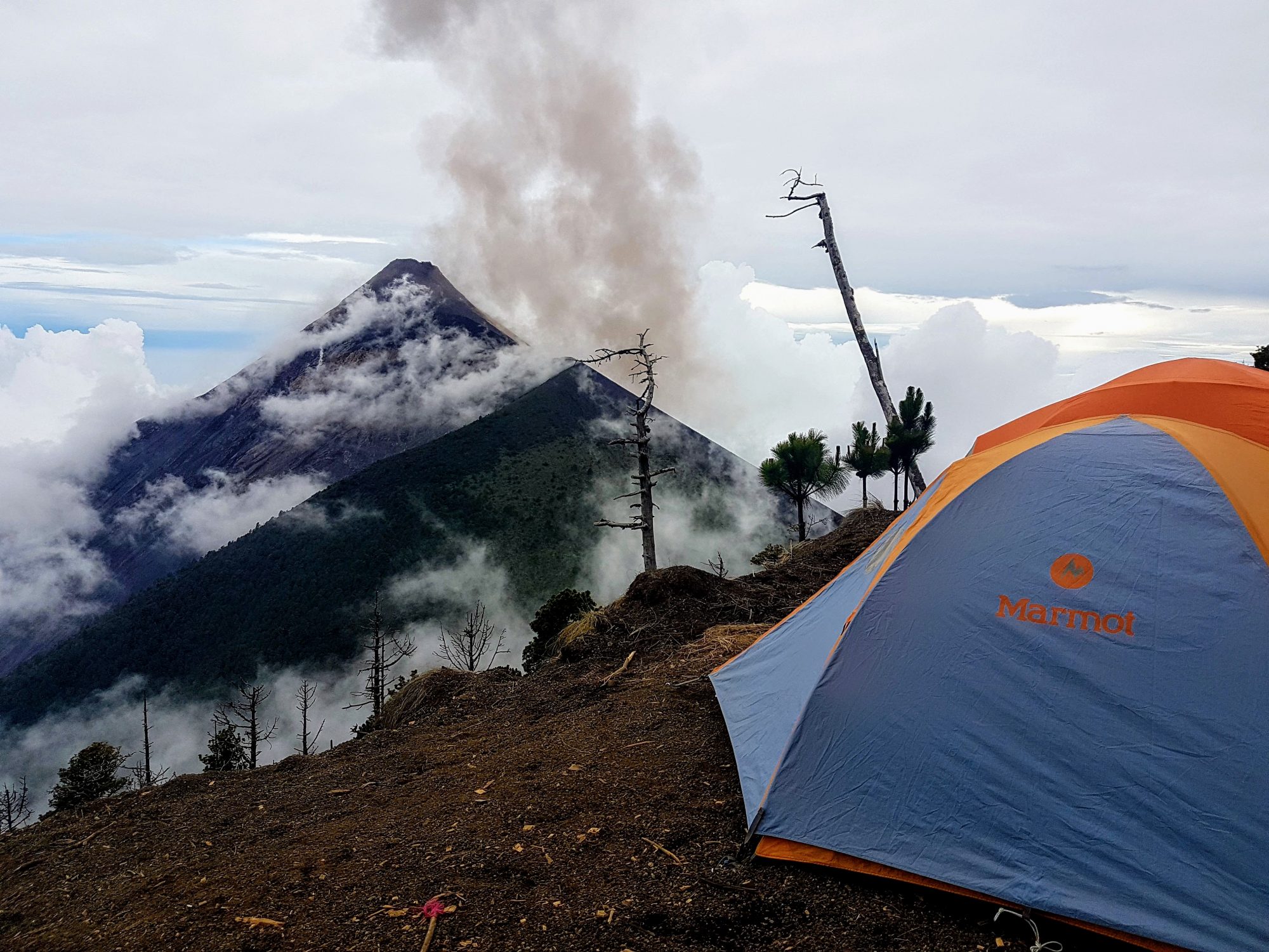 Volcán de Fuego Guatemala Lieblingsberg Fjella Berge Wandern