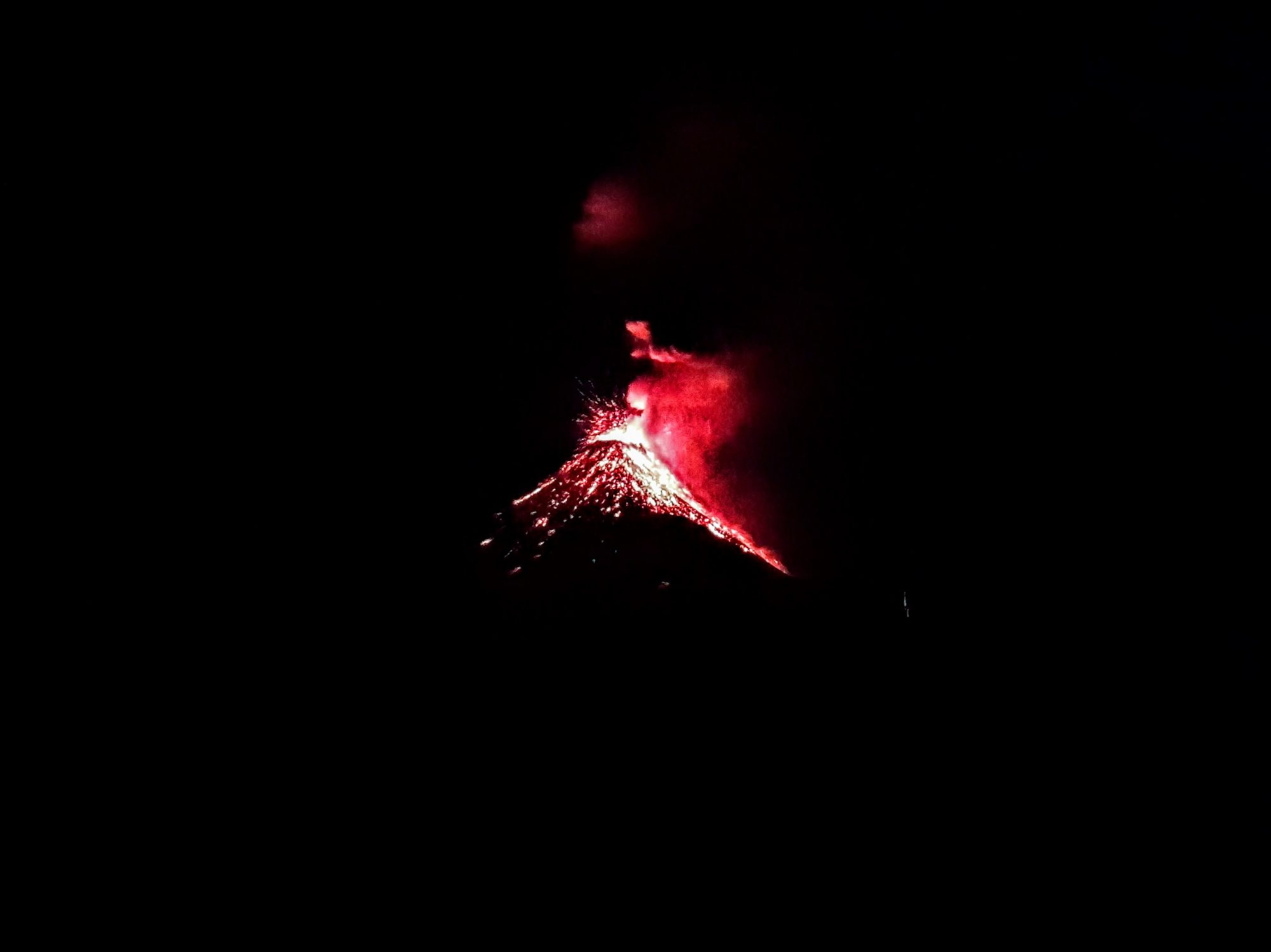 Volcán de Fuego Guatemala Lieblingsberg Fjella Berge Wandern