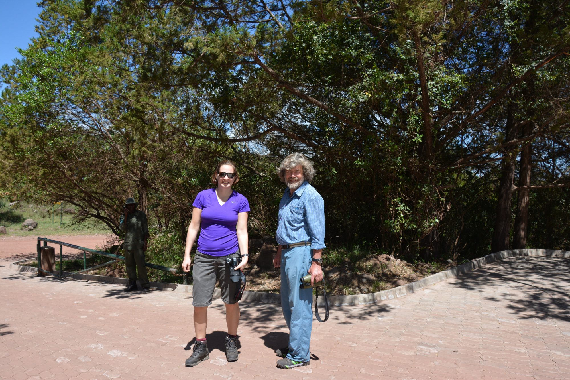 Reinhold Messner, Arusha Nationalpark, Afrika, Tansania