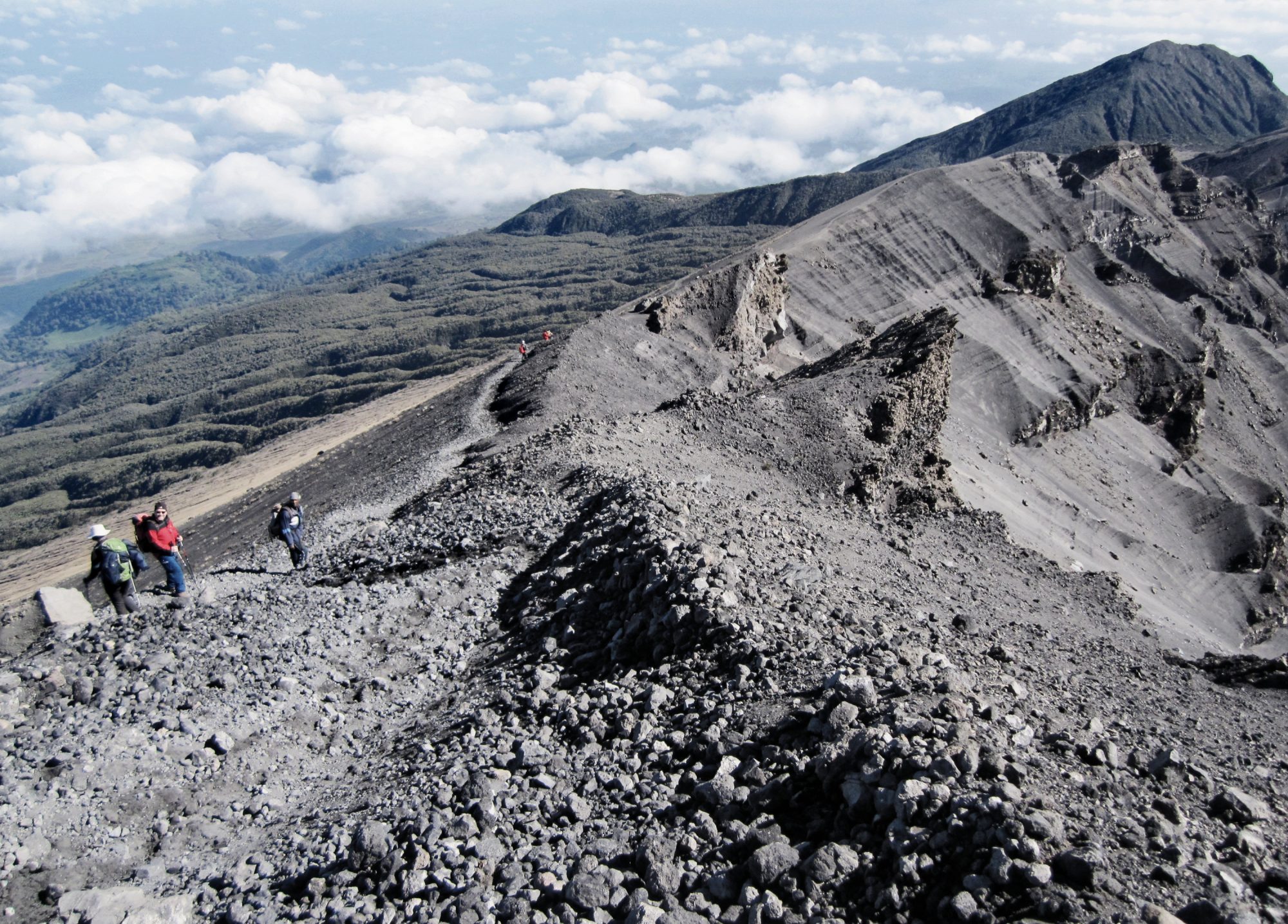 Wanderweg Mount Meru, Mount Meru Besteigung, Tour, Erfahrungsbericht, Afrika, Tansania, Bergtour