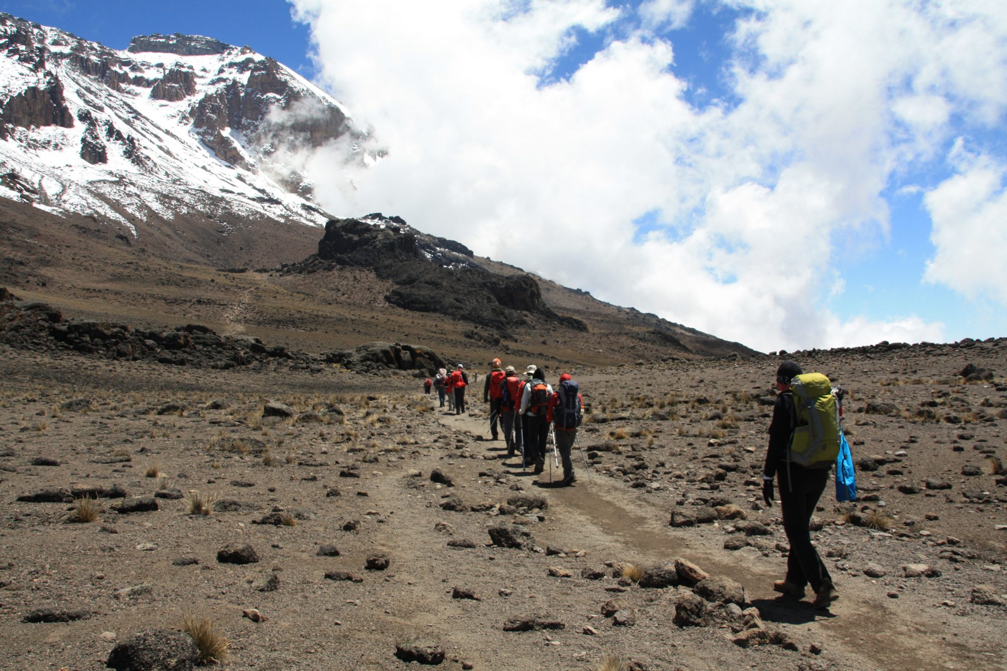 Vulkanlandschaft, Kilimandscharo, Kilimandscharo besteigen, Tansania, Afrika, Kilimandscharo Tour, Erfahrungsbericht, Machame Route