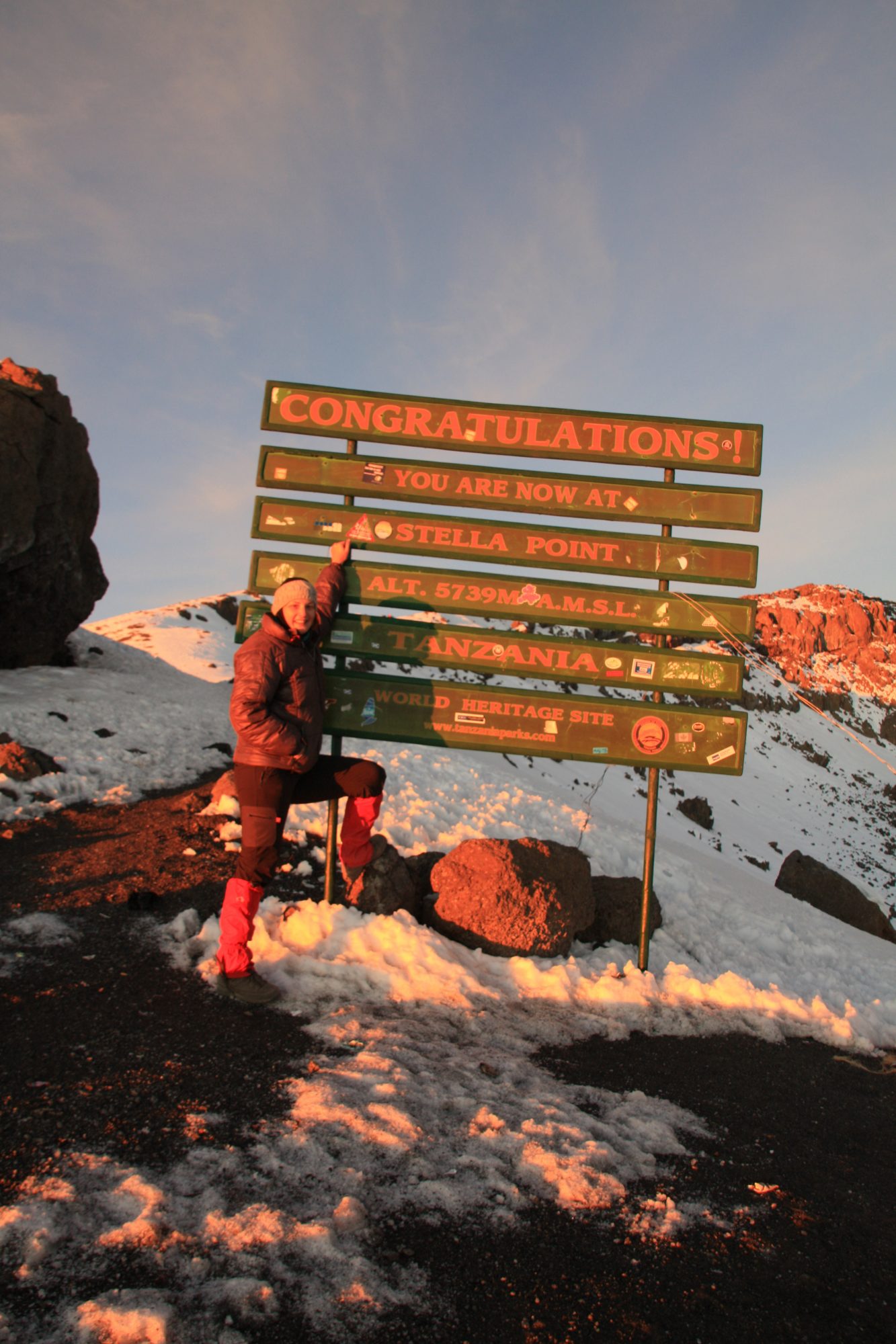 Stella Point, Kilimandscharo, Kilimandscharo besteigen, Tansania, Afrika, Kilimandscharo Tour, Erfahrungsbericht, Machame Route