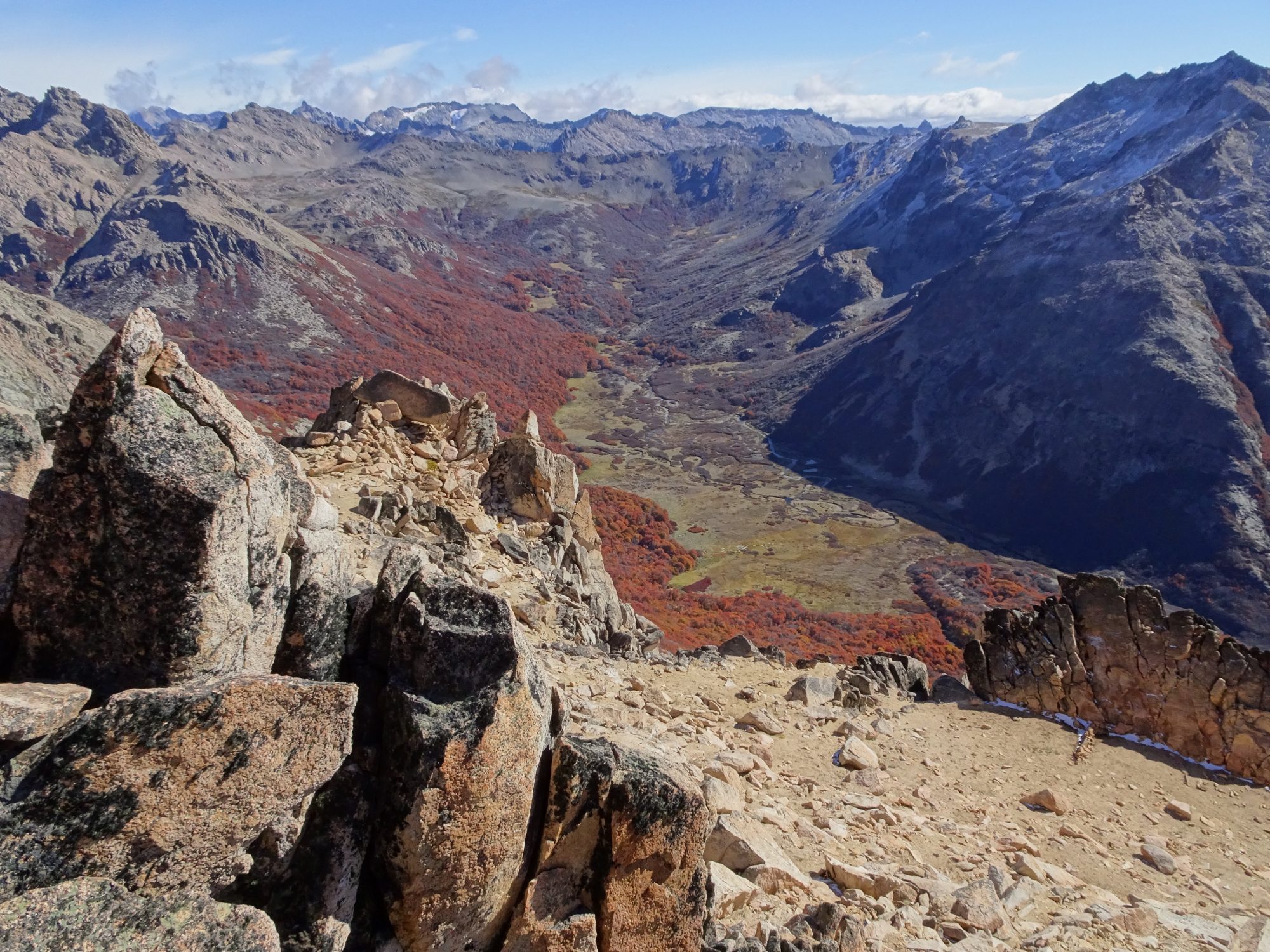 Fjella Bariloche Nahuel-Huapi Traverse Wanderung Wanderroute Catedral Refugio Frey Jacob Patagonien Argentinische Schweiz