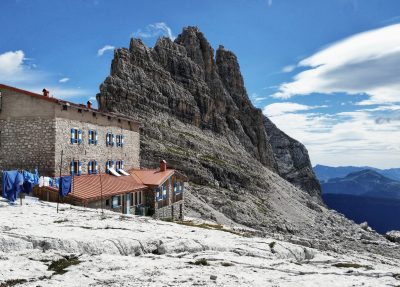 Hütte Dolomiten, Packliste Hüttentour, Packliste Alpenüberquerung, Wandern, Mehrtagestour,