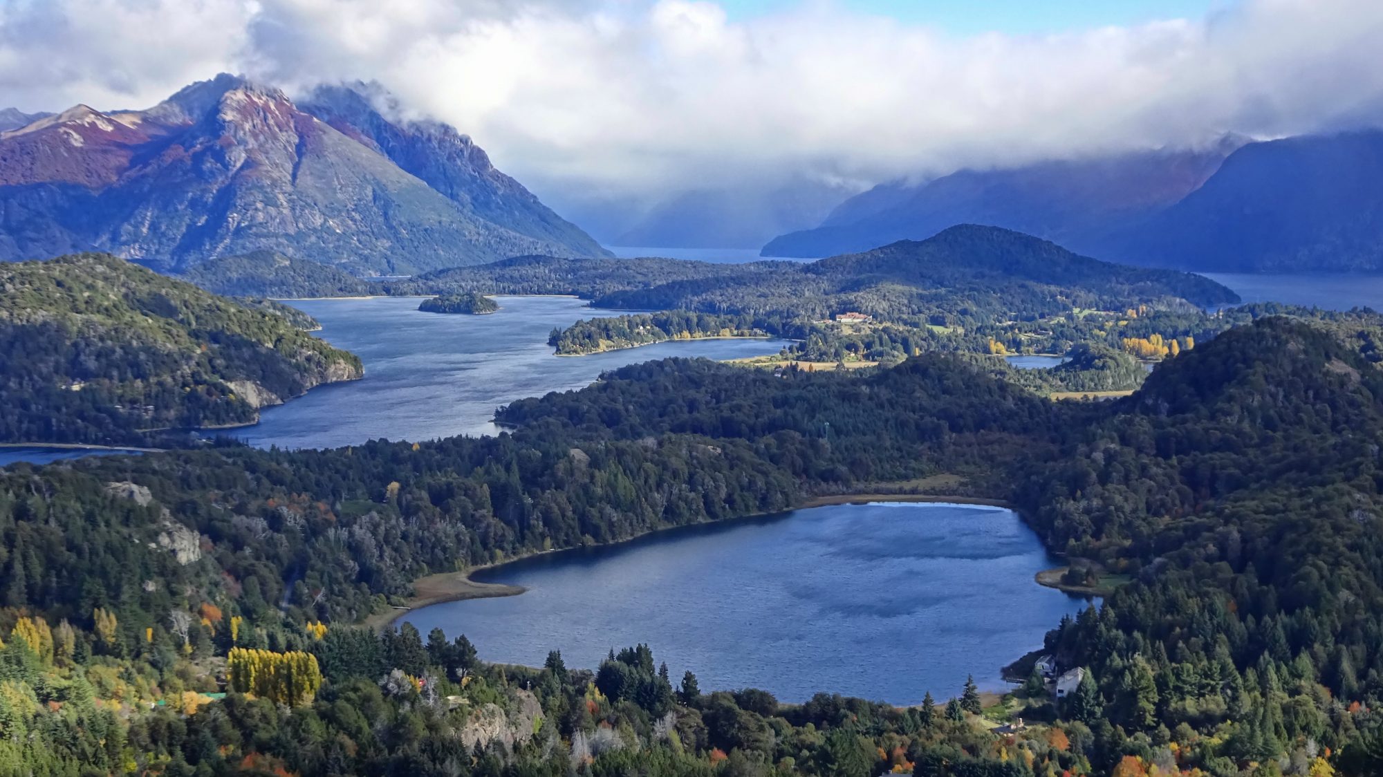 Fjella Bariloche Wanderung Ausflug Cerro Campanario Ausblick Seenlandschaft Patagonien Argentinische Schweiz
