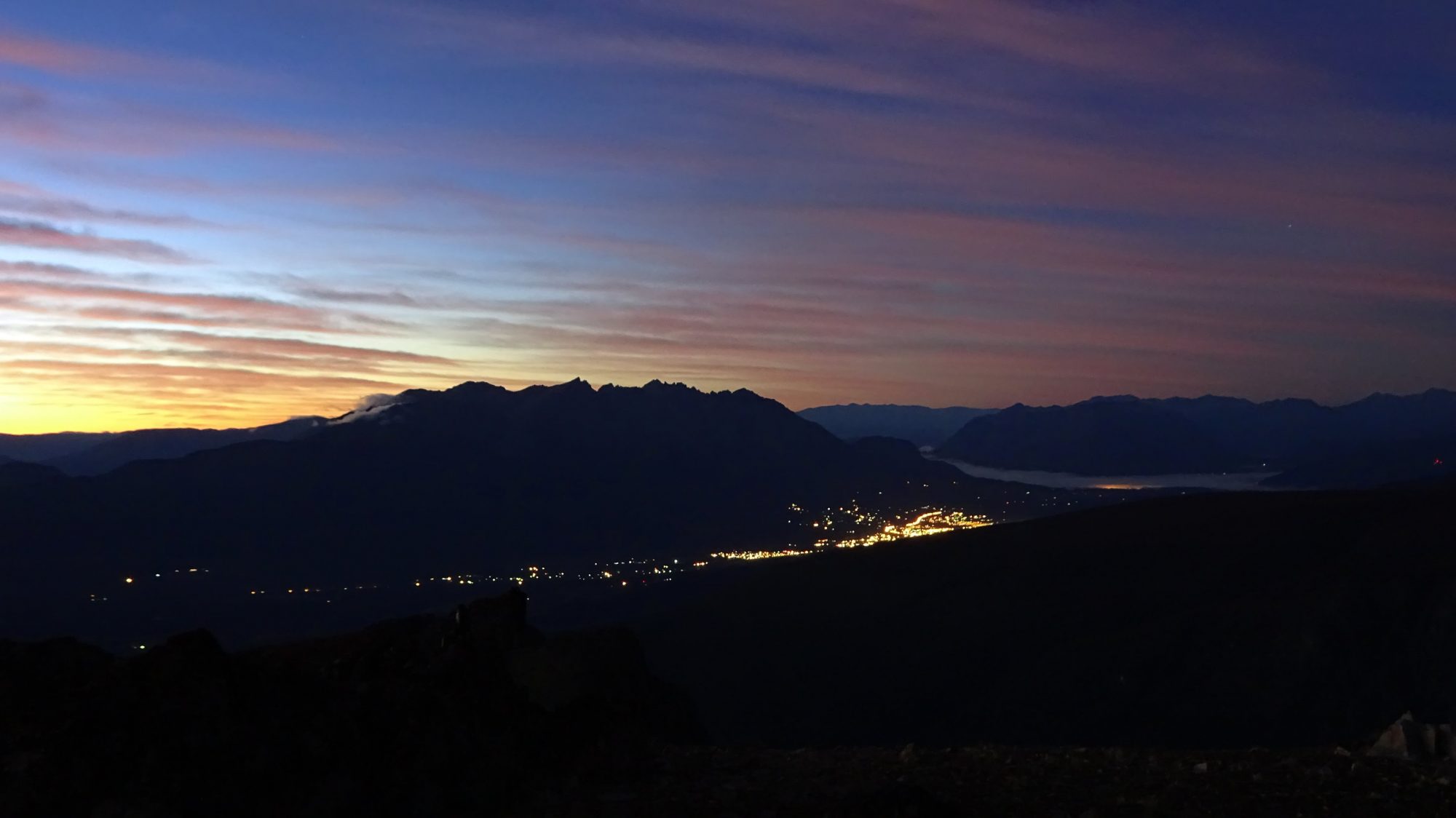 Fjella El Bolson Wanderung Patagonien Warton Dedo Gordo Encanto Blanco Wanderroute Wandern El Bolson bei Nacht