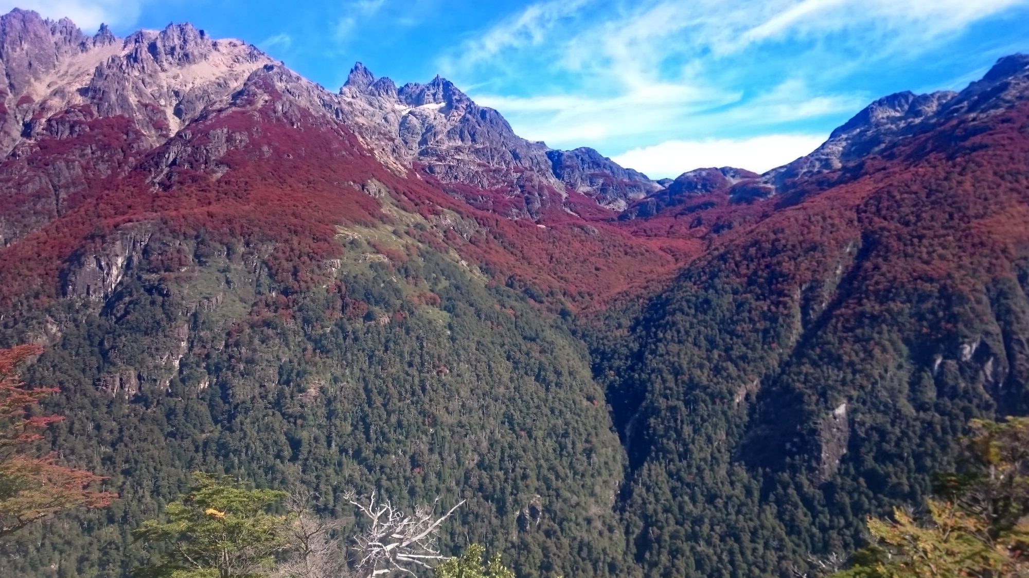 Fjella El Bolson Wanderung Encanto Blanco Patagonien Warton Dedo Gordo Encanto Blanco Wanderroute Wandern
