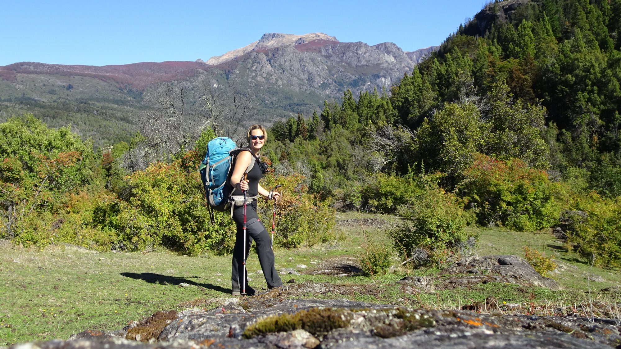 Fjella El Bolson Wanderung Patagonien Warton Dedo Gordo Encanto Blanco Wanderroute Wandern
