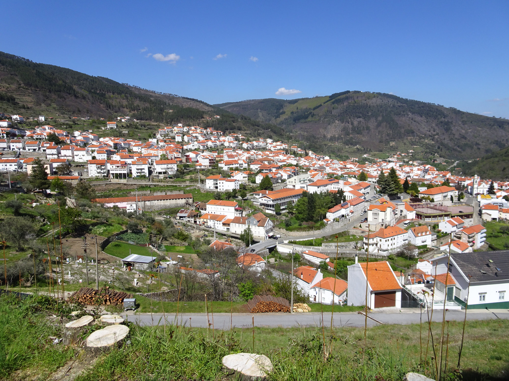 Carvão-Route, Wanderung, Rundwanderung, Serra da Estrella Portugal