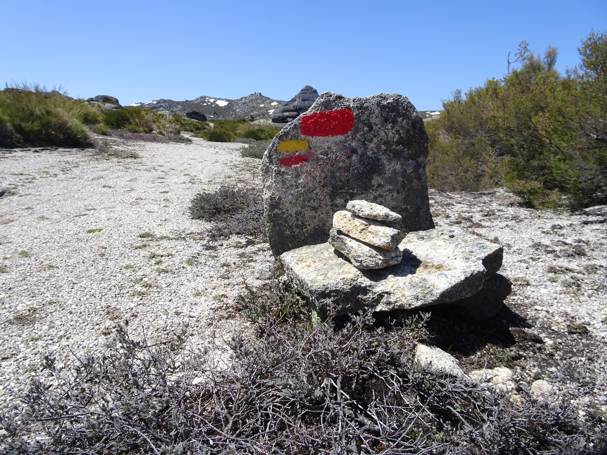 Carvão-Route, Wanderung, Rundwanderung, Serra da Estrella Portugal