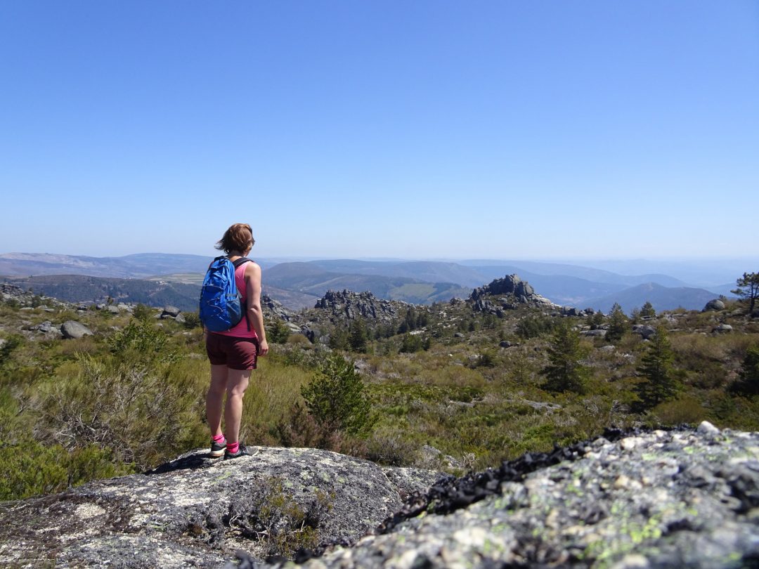 Carvão-Route, Wanderung, Rundwanderung, Serra da Estrella Portugal