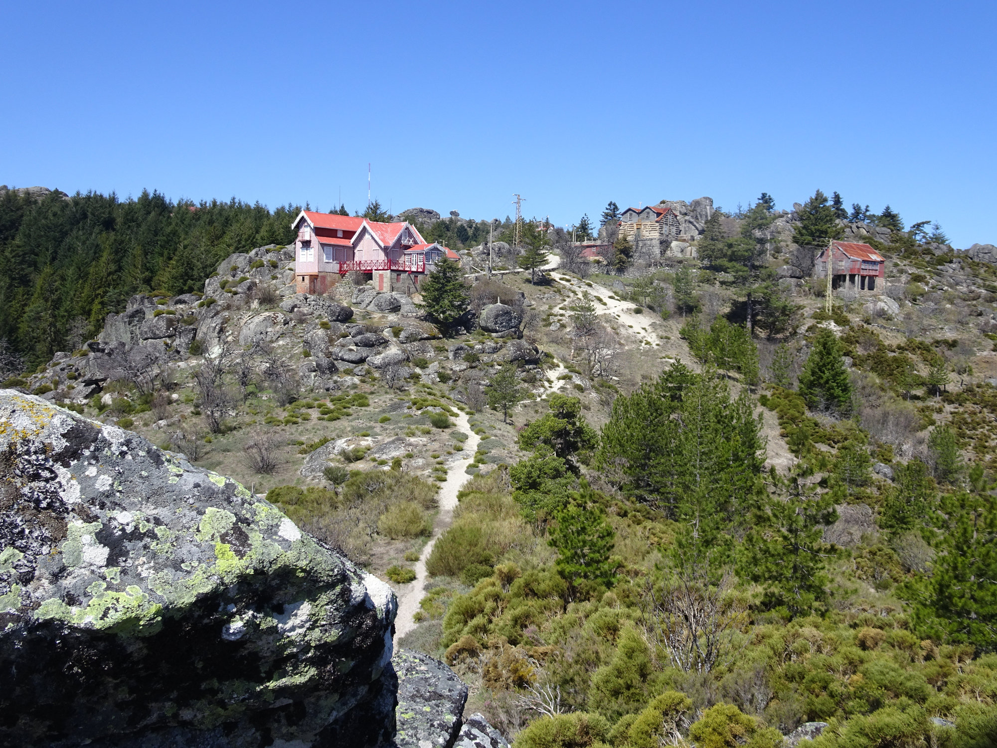 Carvão-Route, Wanderung, Rundwanderung, Serra da Estrella Portugal