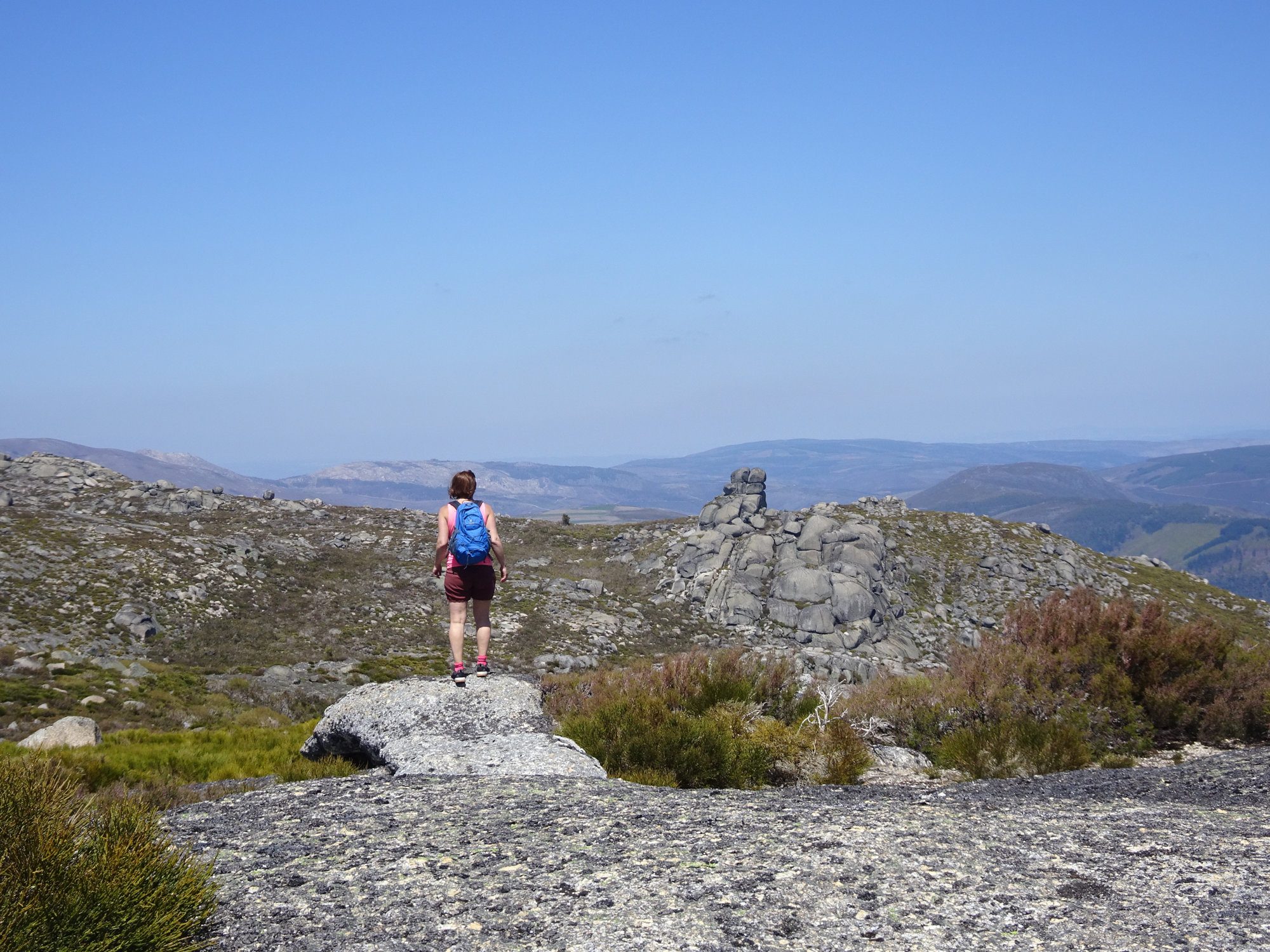 Carvão-Route, Wanderung, Rundwanderung, Serra da Estrella Portugal