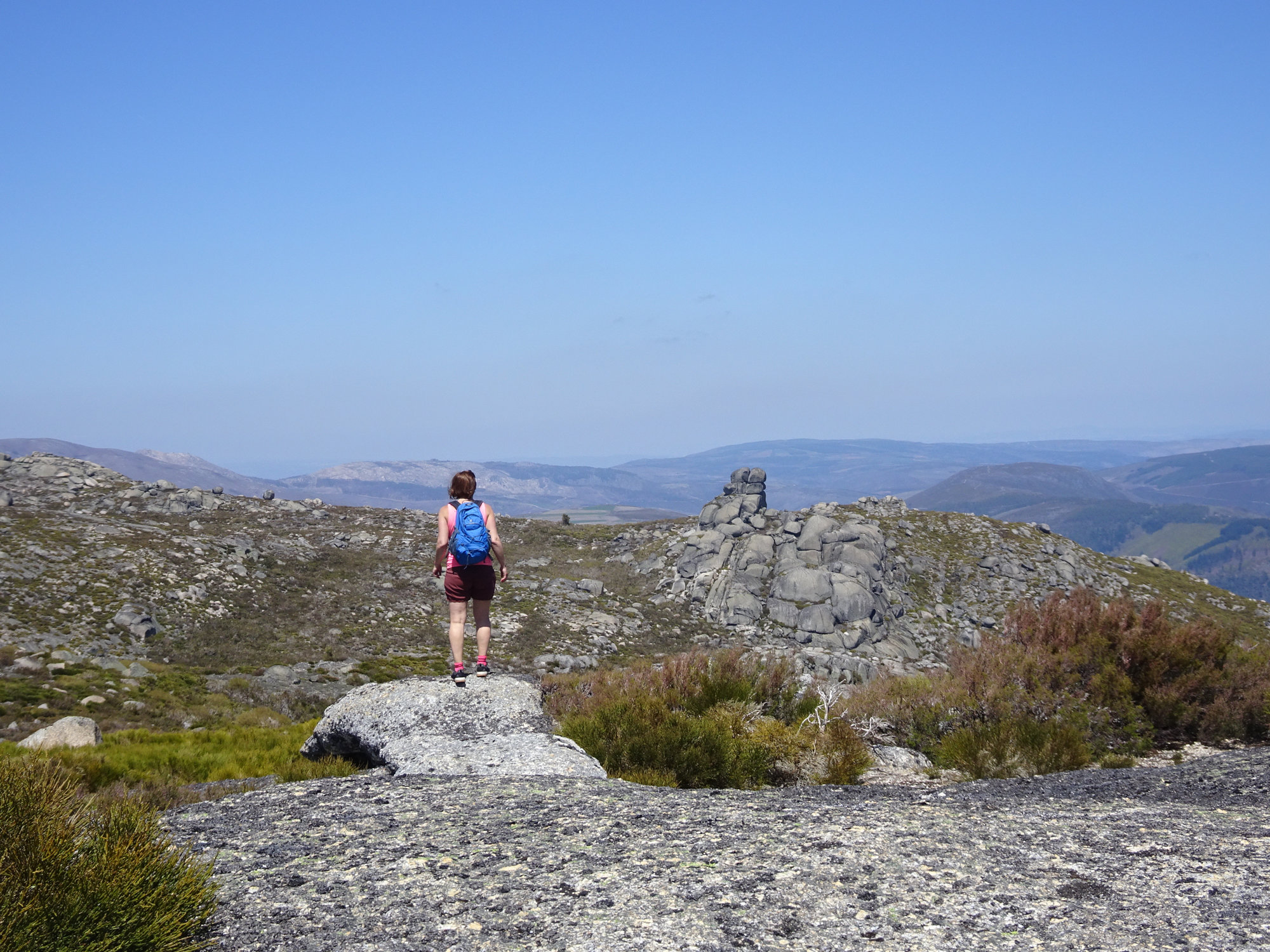 Carvão-Route, Wanderung, Rundwanderung, Serra da Estrella Portugal