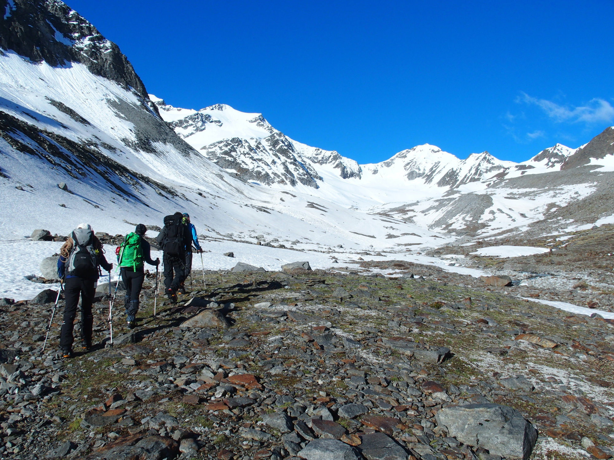 Gletscherkurs, Hochtour, Hochtourenkurs, Ausbildung, Bergsteigen, Gletscher, Kurs, Schulung, Pitztal, Taschachhaus, Fjella