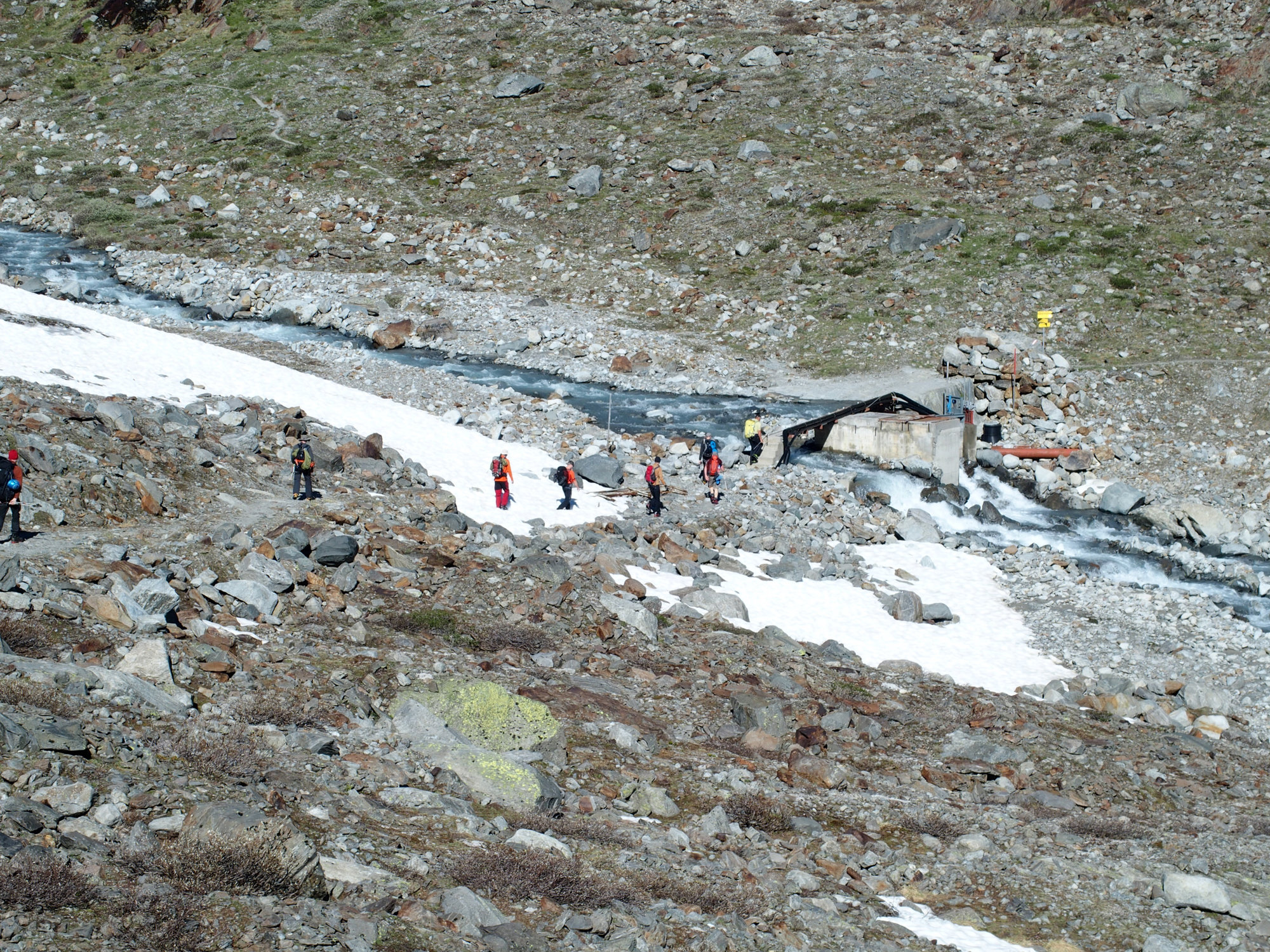 Gletscherkurs, Hochtour, Hochtourenkurs, Ausbildung, Bergsteigen, Gletscher, Kurs, Schulung, Pitztal, Taschachhaus, Fjella