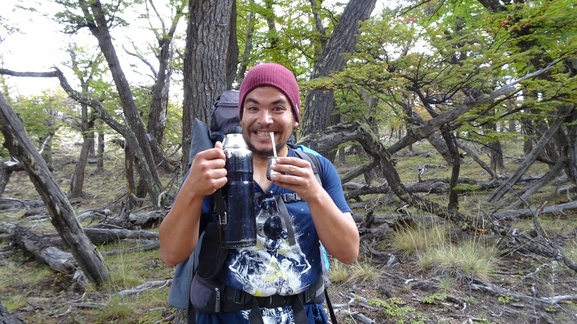 Argentinier auf dem Huemul Circuit, El Chaltén, Patagonien, Argentinien, Wanderung, Trekking