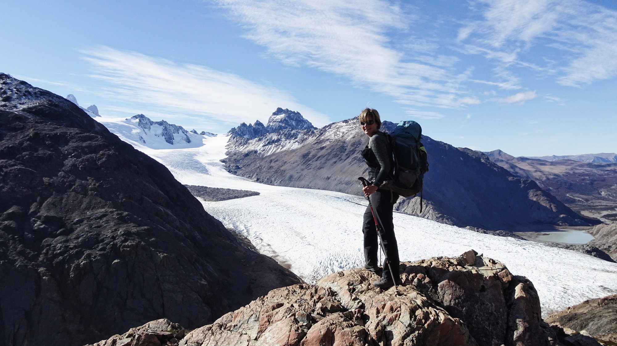 Huemul Circuit, El Chaltén, Patagonien, Argentinien, Wanderung, Trekking