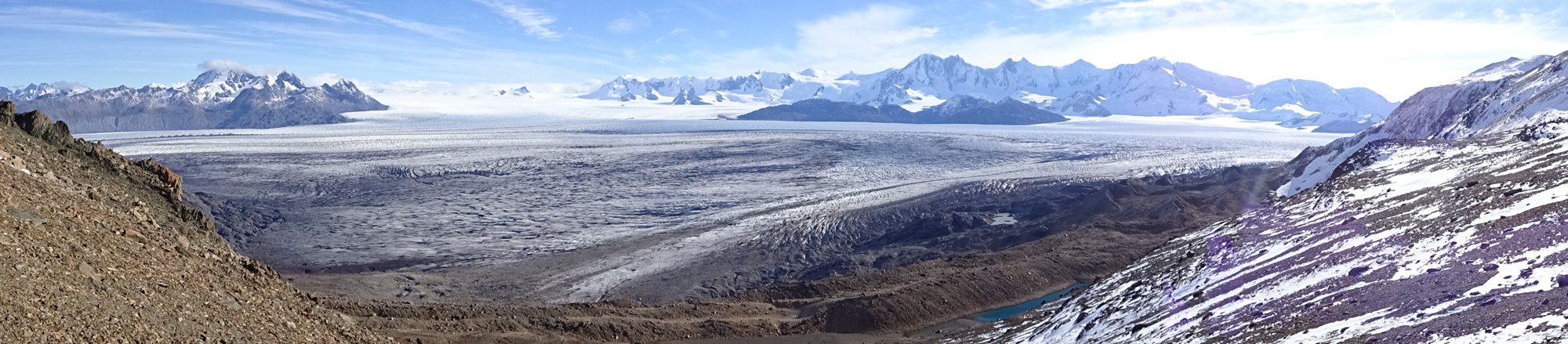 Viedma Gletscher, Huemul Circuit, El Chaltén, Patagonien, Argentinien, Wanderung, Trekking