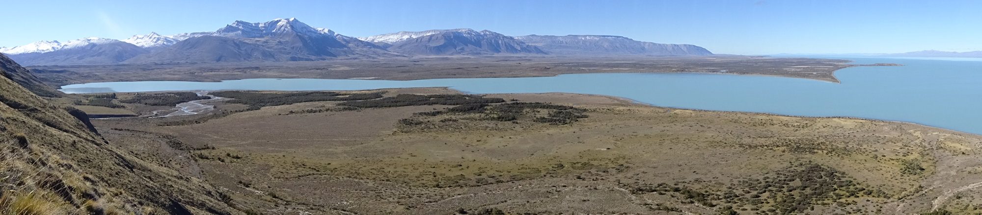 Panorama am Huemul Circuit, El Chaltén, Patagonien, Argentinien, Wanderung, Trekking