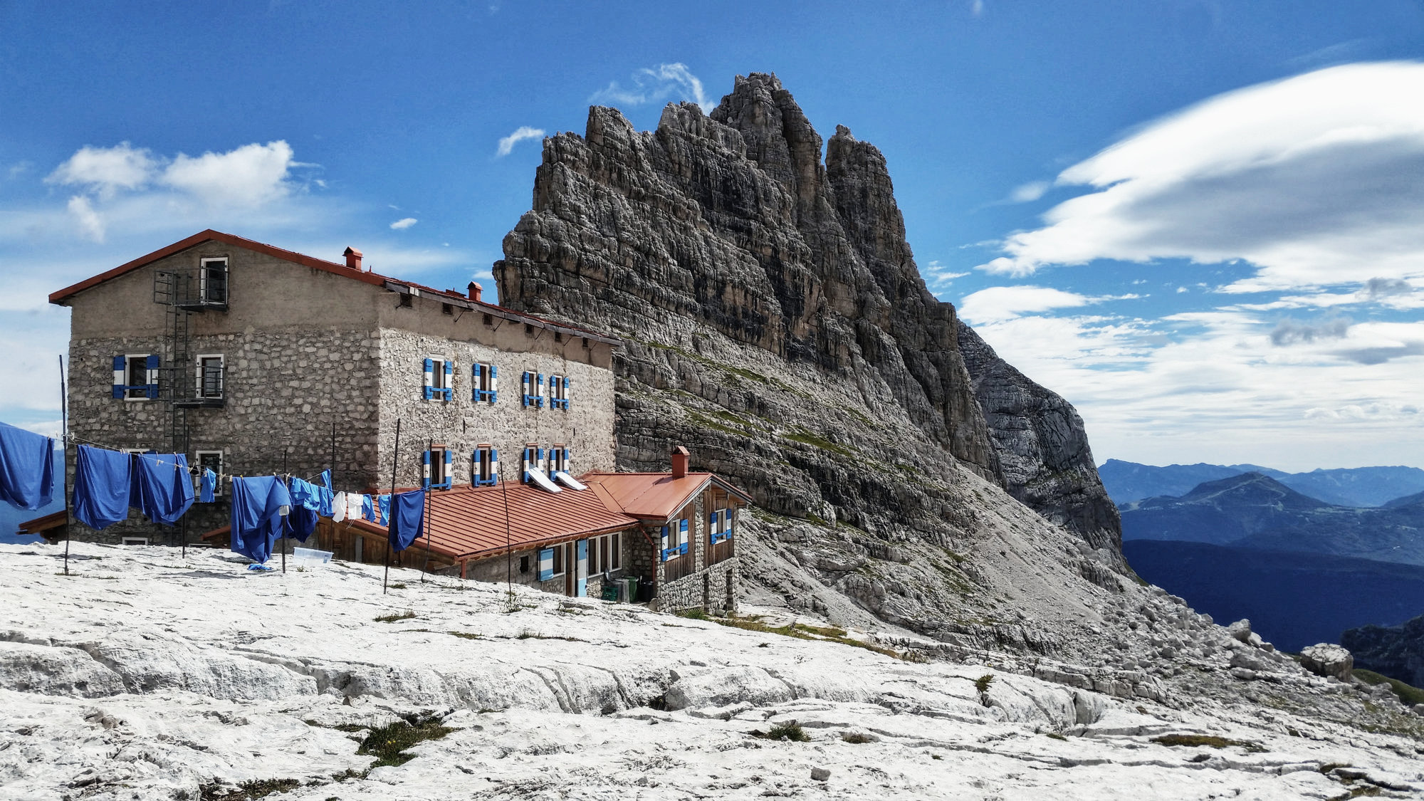 Pedrotti-Tosa Hütte, Brenta, Klettersteig, Dolomiten