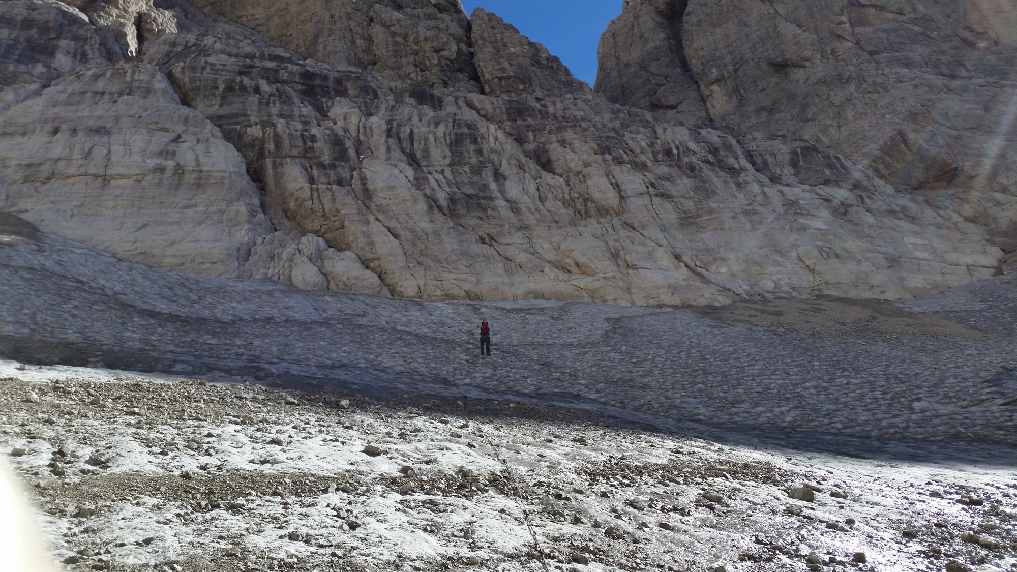 Gletscher, Abseilen, Brenta, Klettersteig, Dolomiten