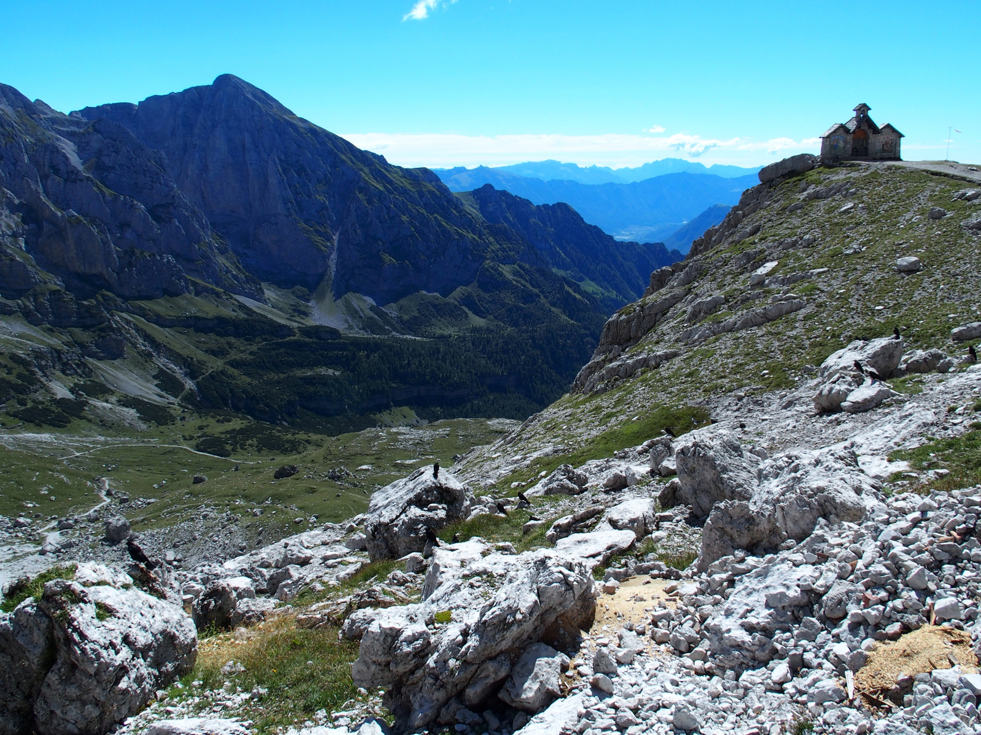 Kappelle, Agostini, Brenta, Klettersteig, Dolomiten