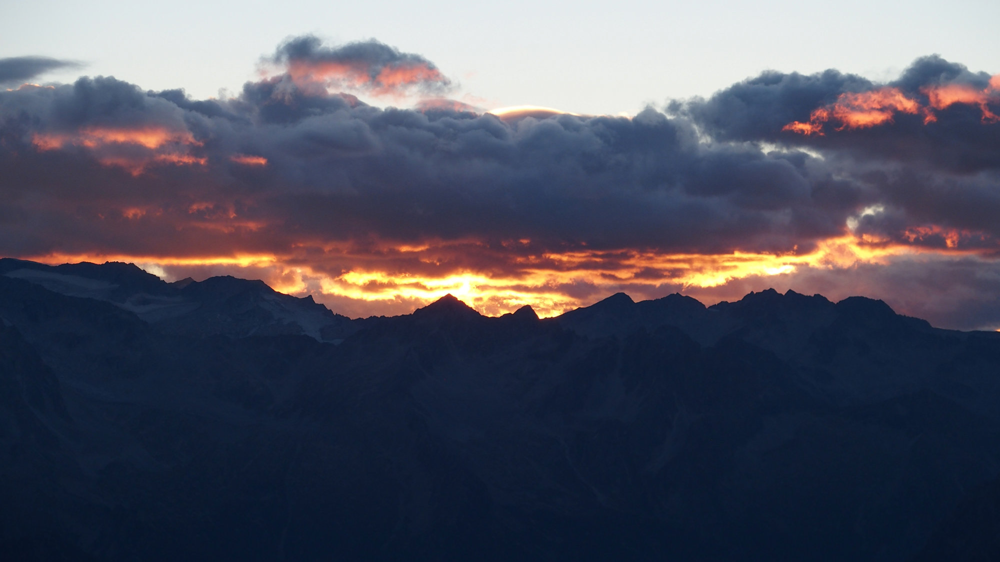 Sonnenaufgang Pedrotti Tosa, Brenta, Klettersteig, Dolomiten