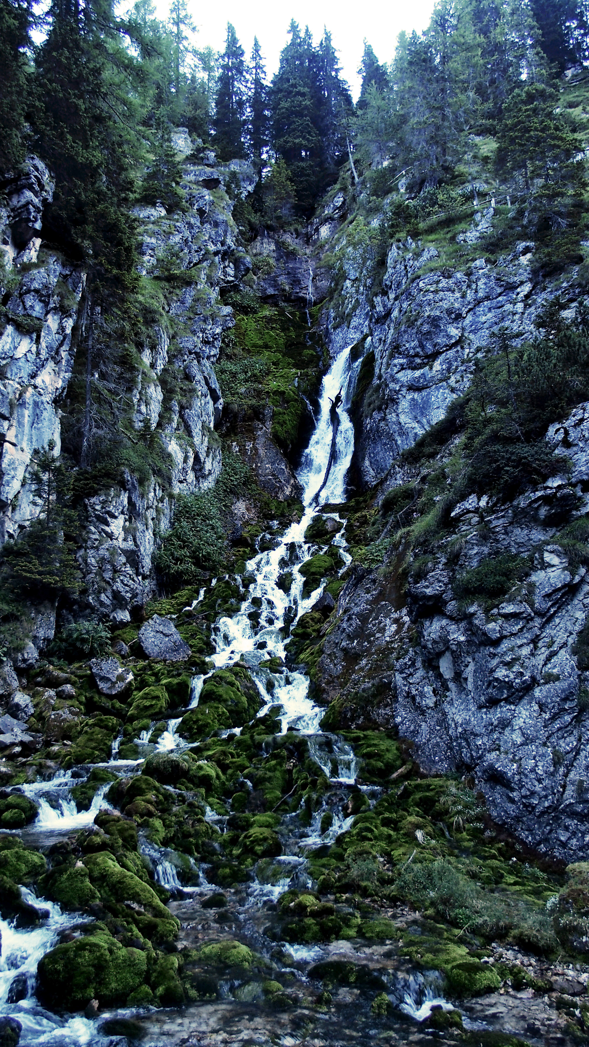 Vallesinella Wasserfälle, Brenta, Klettersteig, Dolomiten