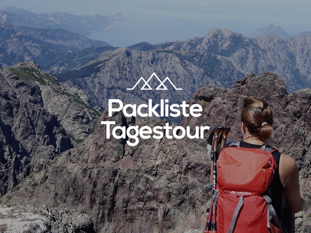 Packliste Tagestour Wanderung Fjella