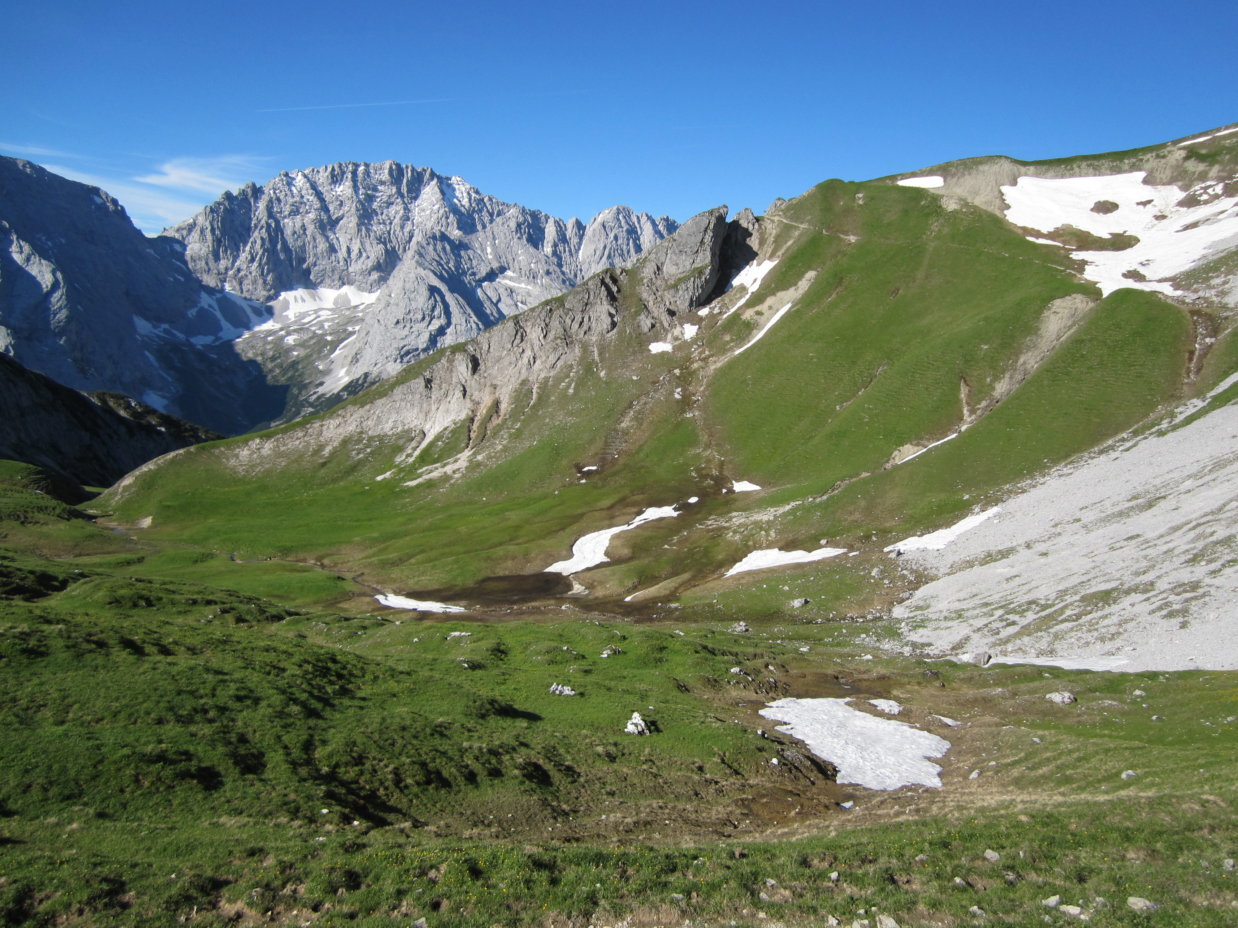 Durchs Reintal auf die Zugspitze Hüttentour Fjella
