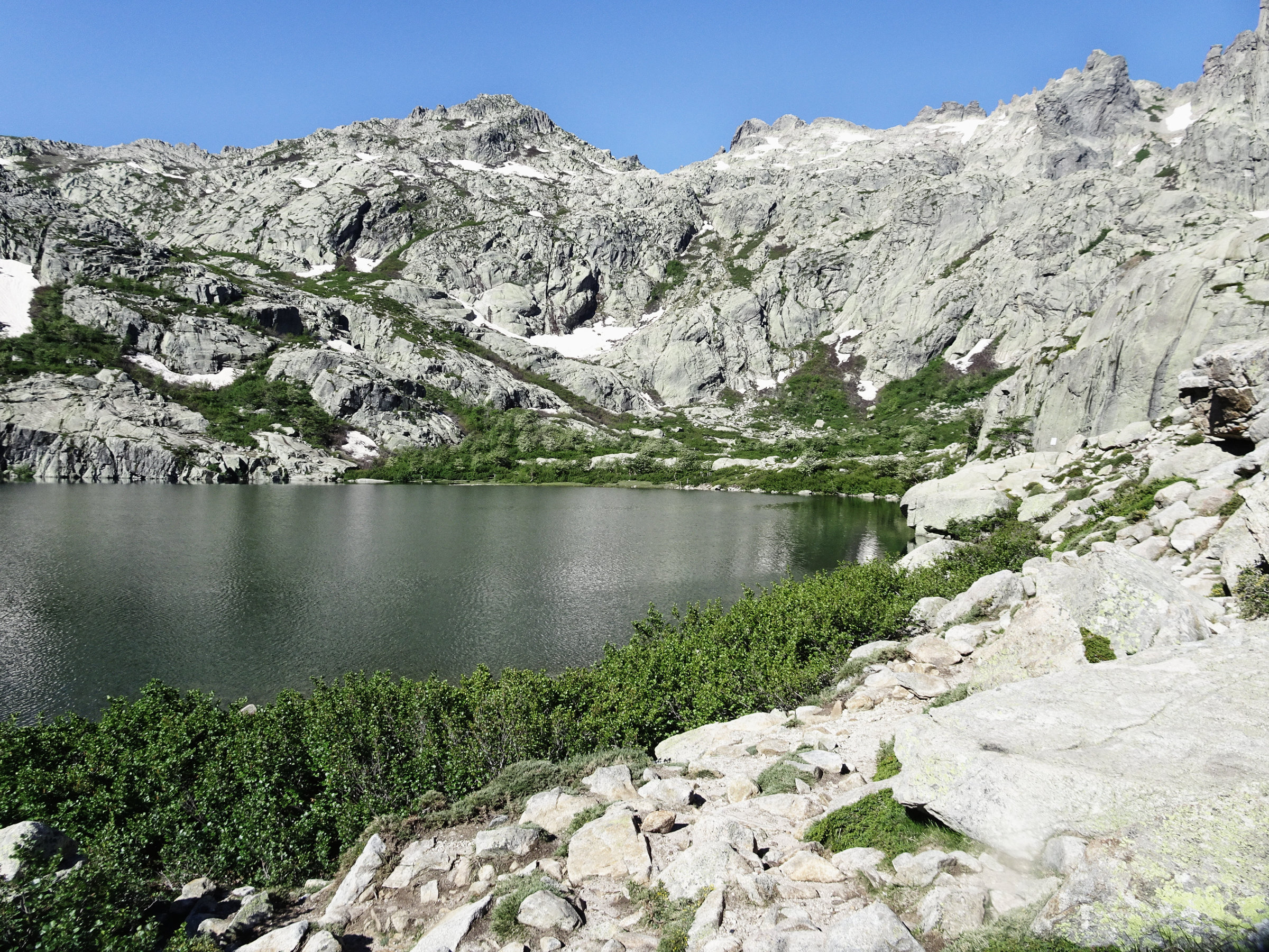 Korsika, GR20 Weitwanderweg, Wandern, Berge, Frankreich