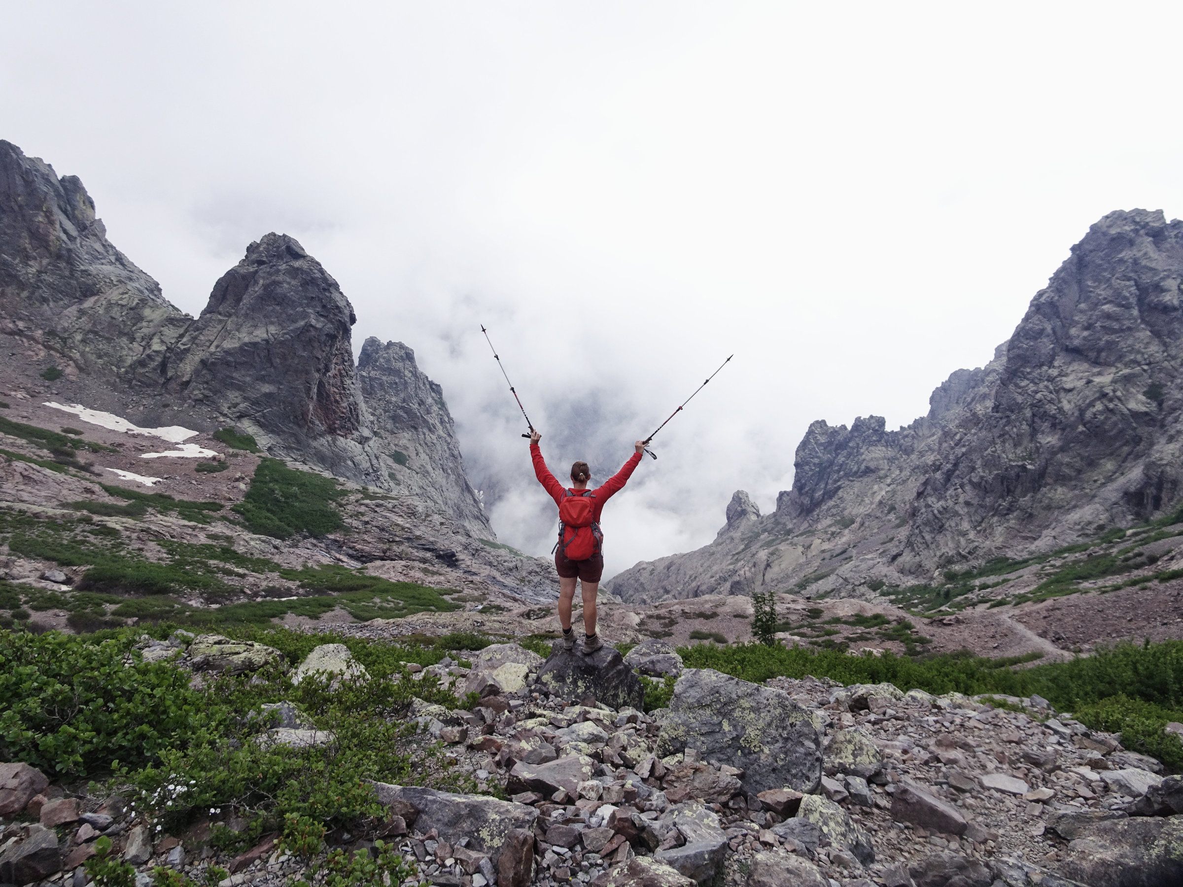 Korsika, GR20 Weitwanderweg, Wandern, Berge, Frankreich