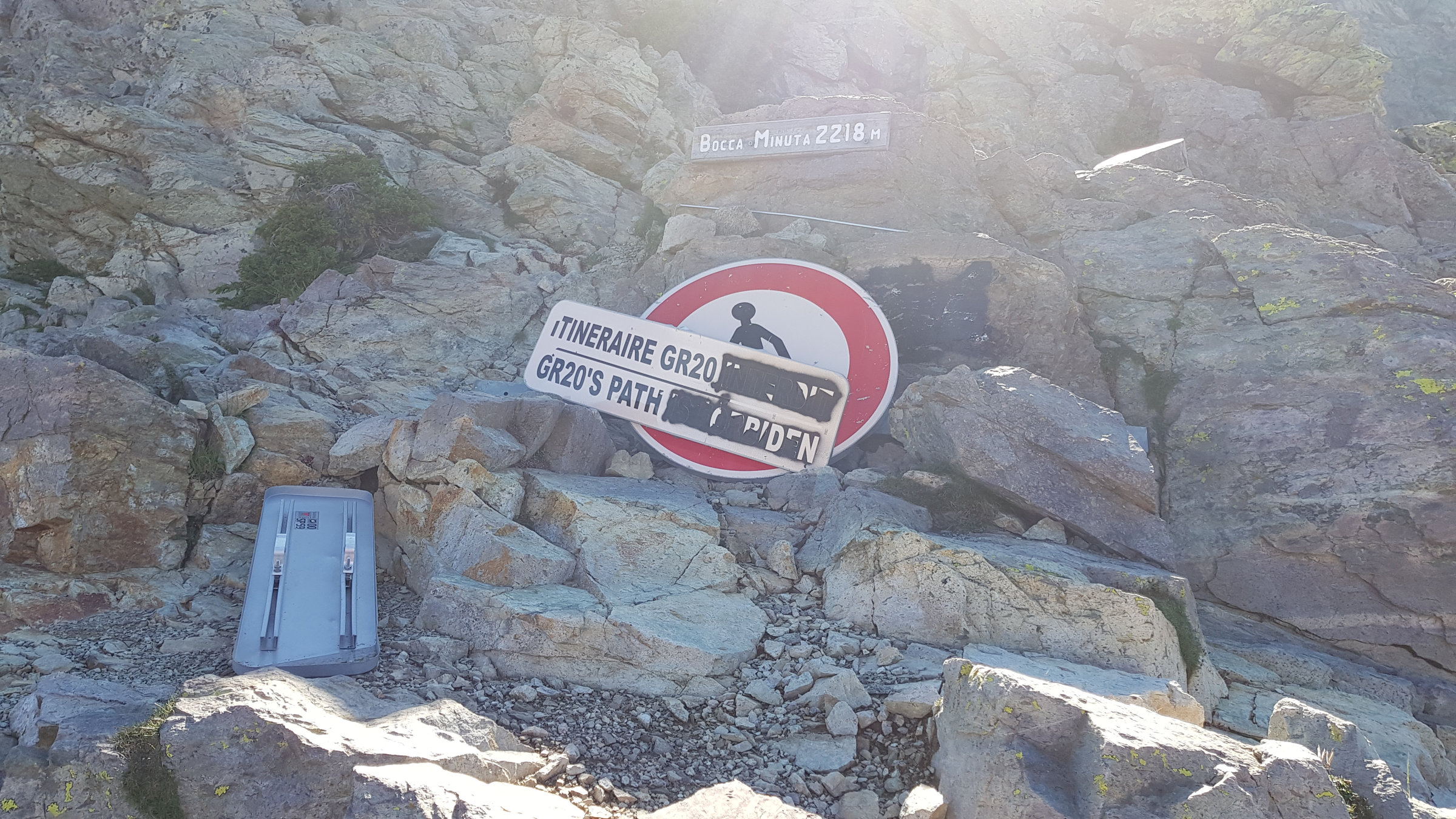 Bocca Minuta Korsika, GR20 Weitwanderweg, Wandern, Berge, Frankreich