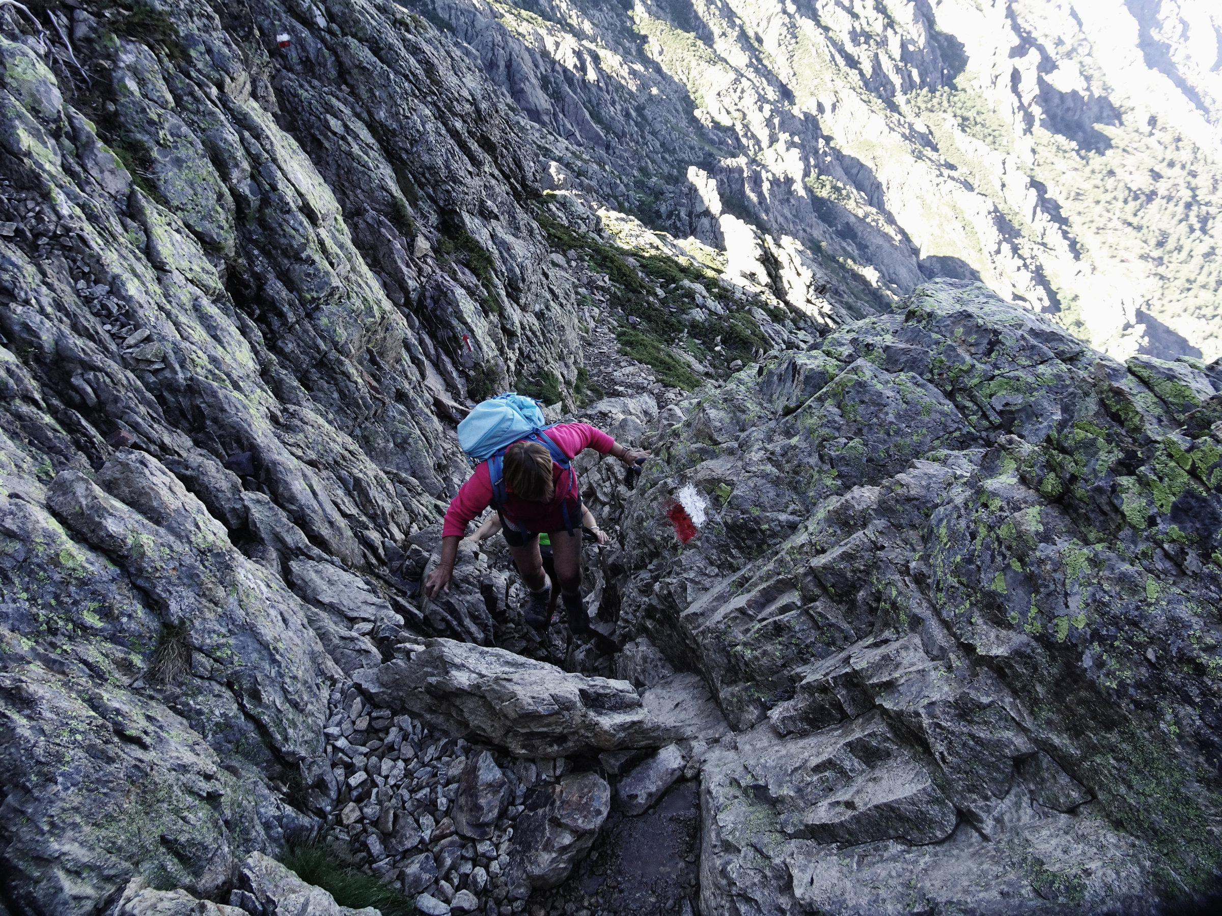 Korsika, GR20 Weitwanderweg, Wandern, Berge, Frankreich