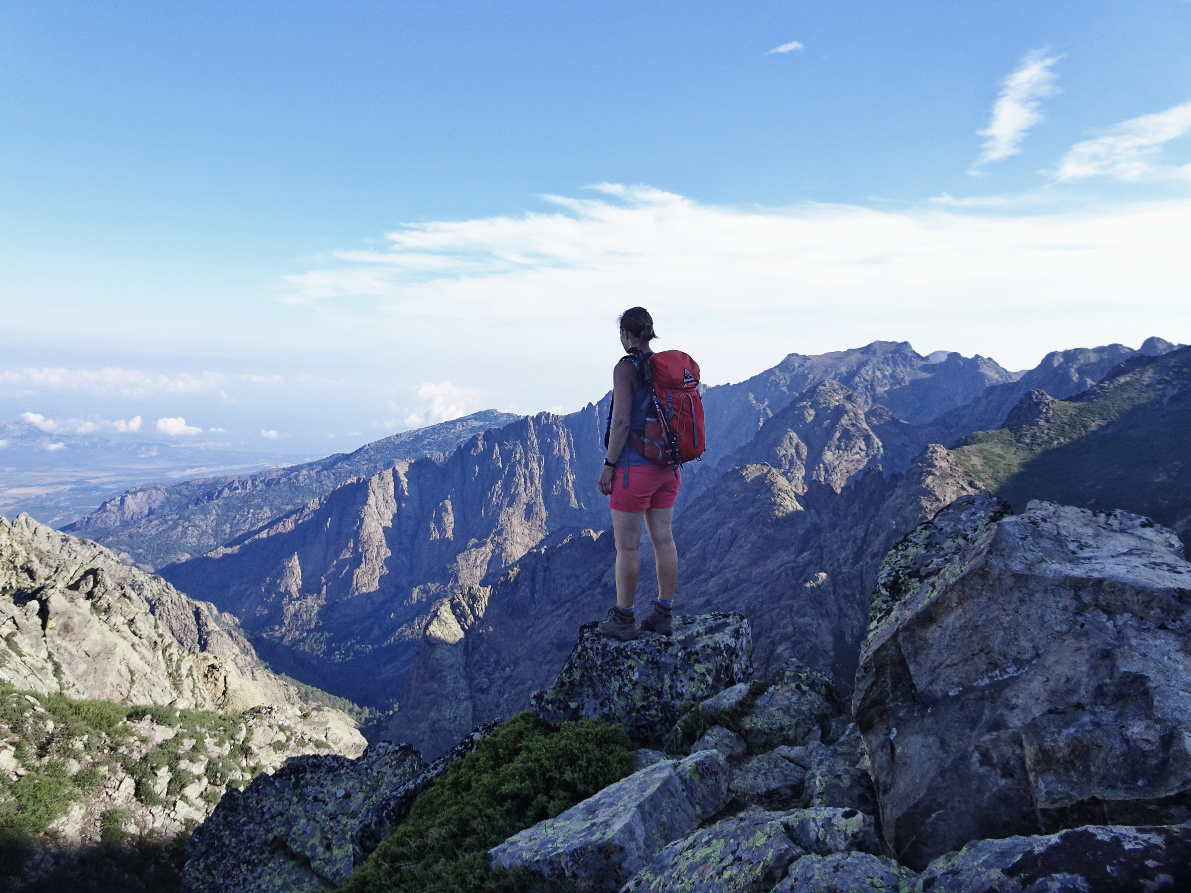 Korsika, GR20 Weitwanderweg, Wandern, Berge, Frankreich