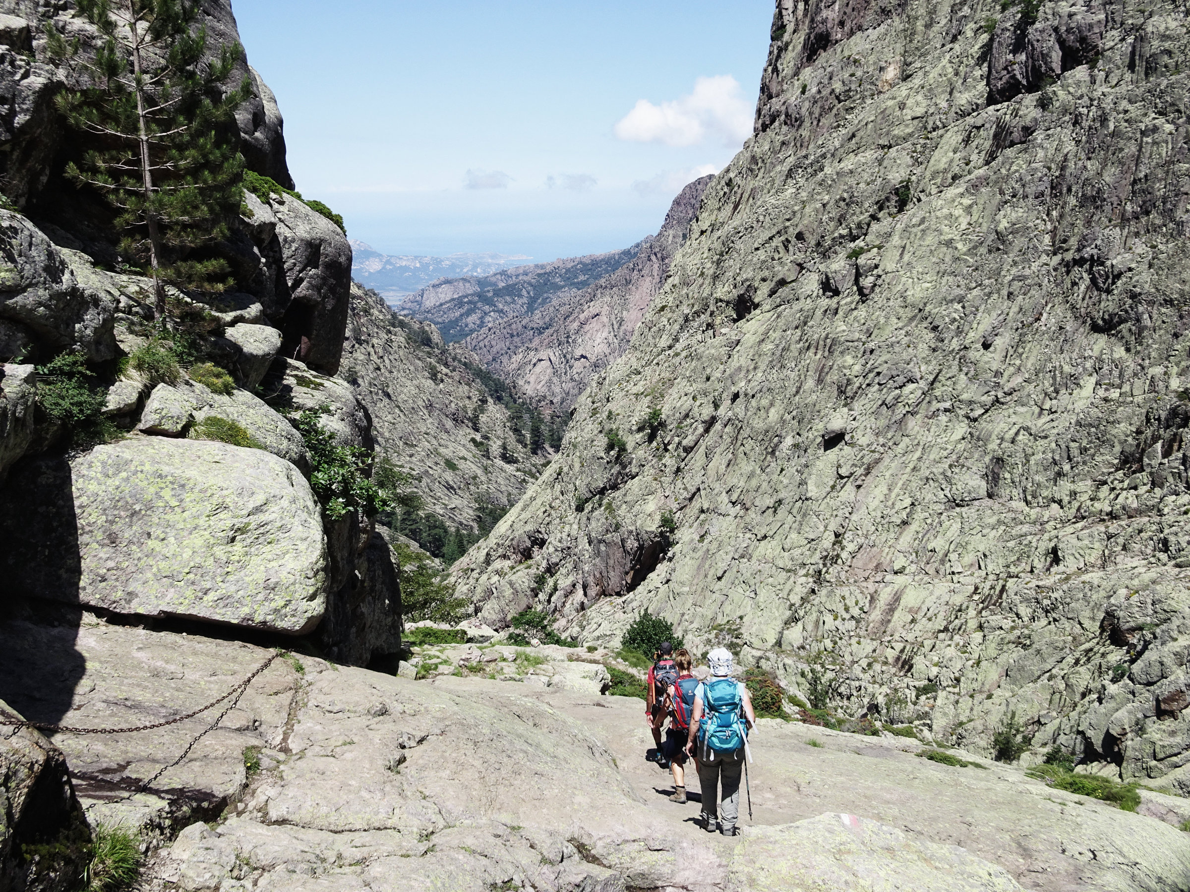 Korsika, GR20 Weitwanderweg, Wandern, Berge, Frankreich