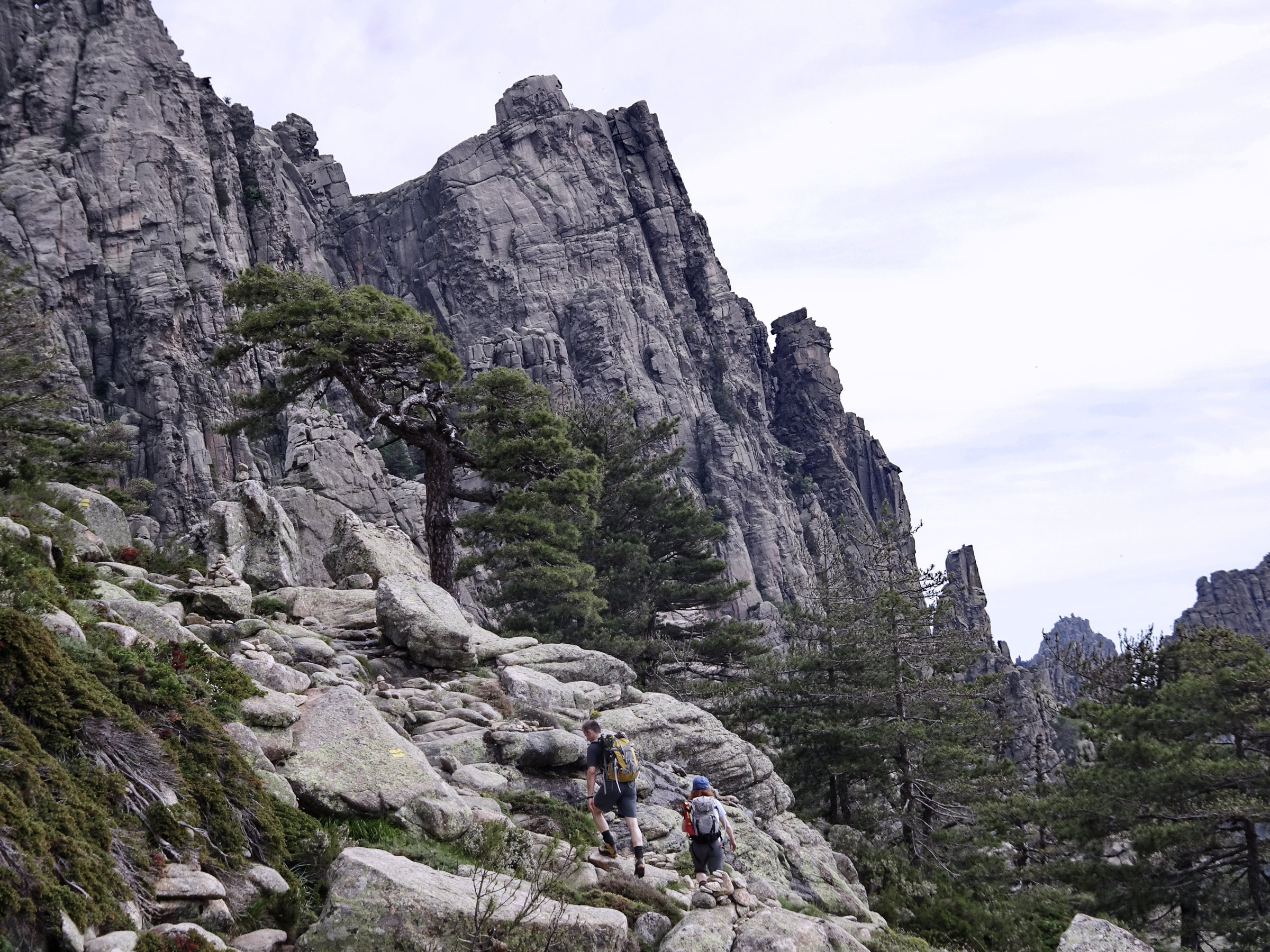 Korsika, GR20 Weitwanderweg, Wandern, Berge, Frankreich