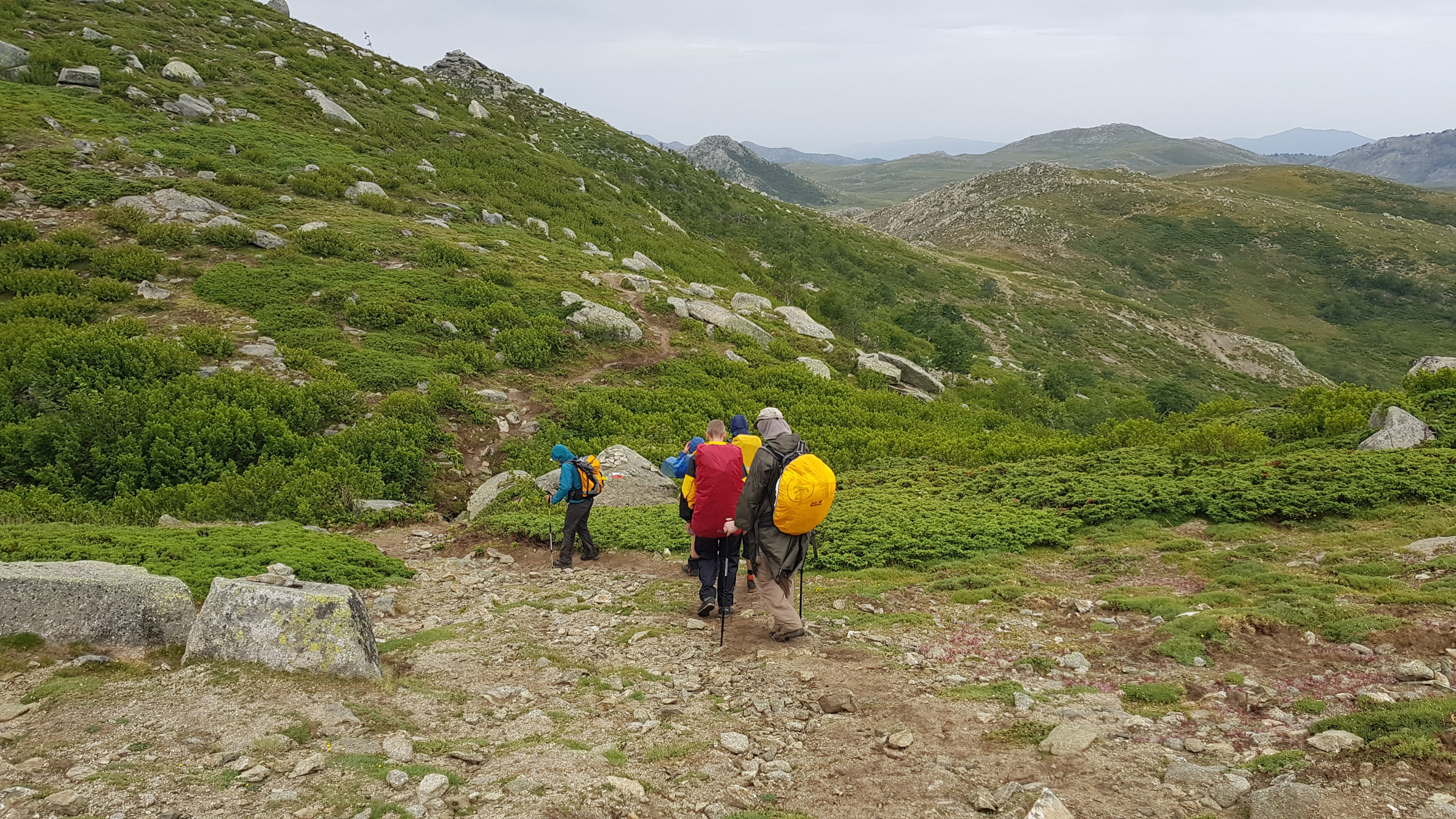 Korsika, GR20 Weitwanderweg, Wandern, Berge, Frankreich