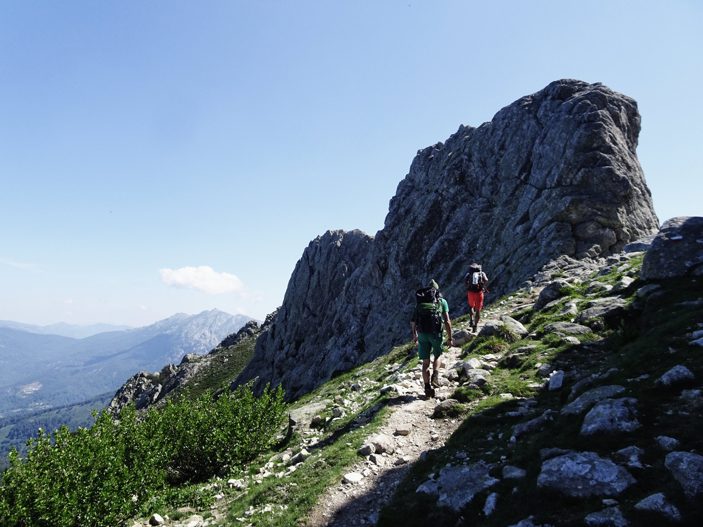Korsika, GR20 Weitwanderweg, Wandern, Berge, Frankreich