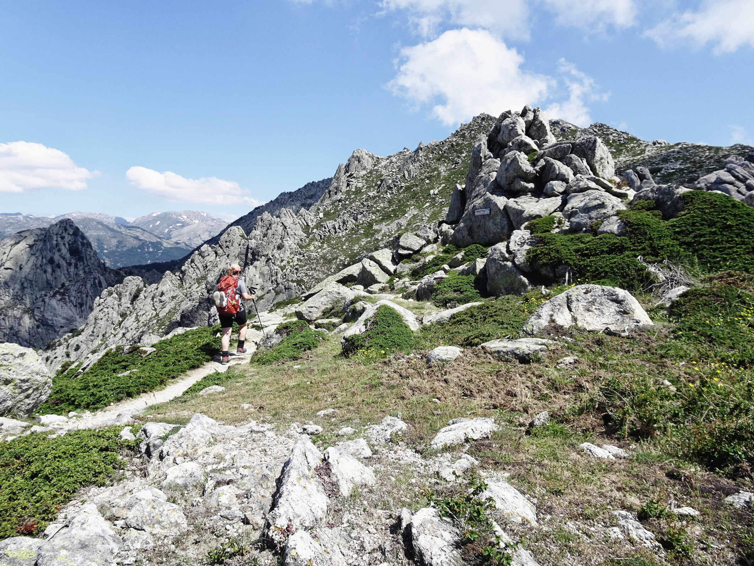 Korsika, GR20 Weitwanderweg, Wandern, Berge, Frankreich