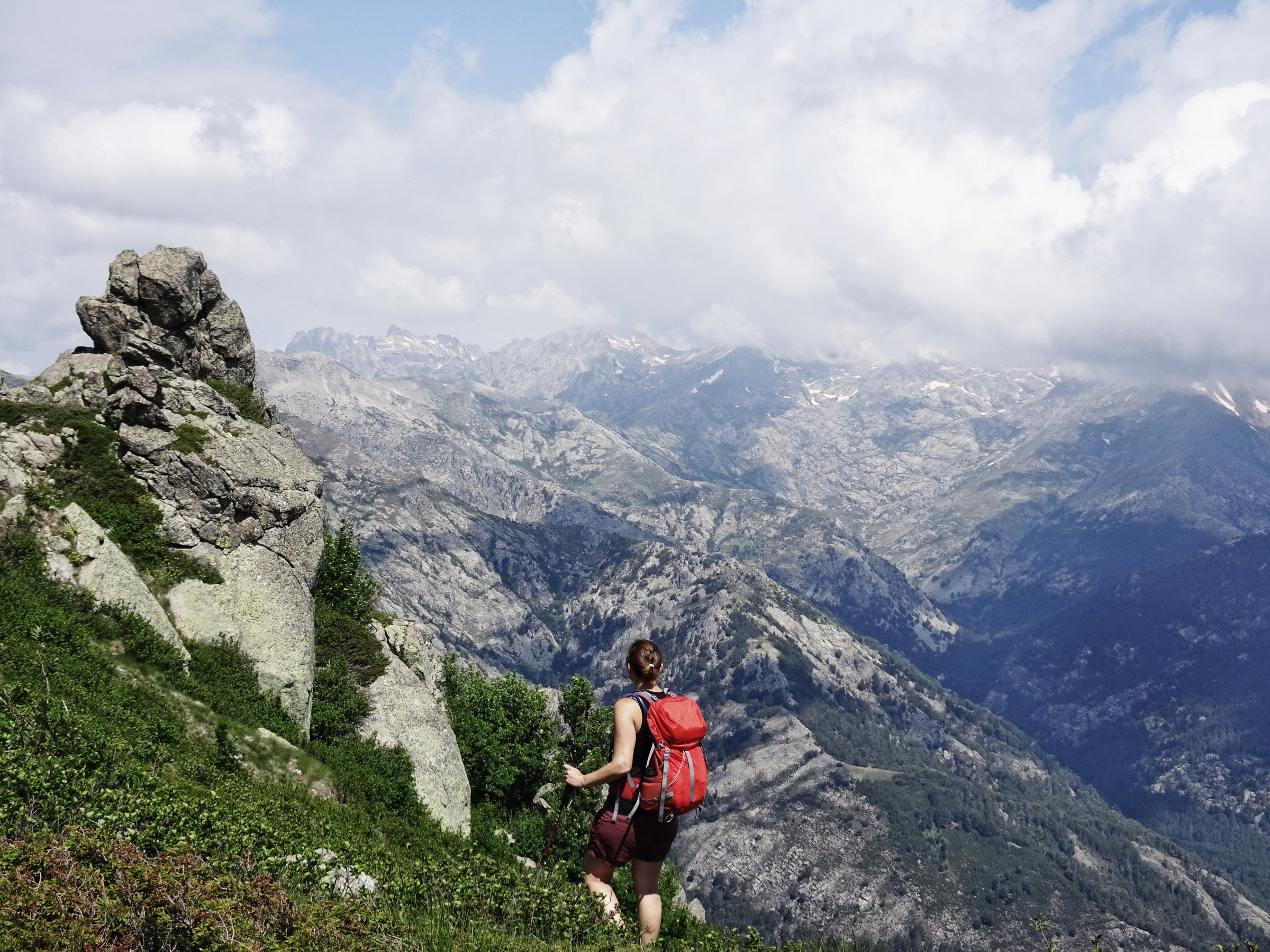 Monte d'Oro, Korsika, GR20 Weitwanderweg, Wandern, Berge, Frankreich