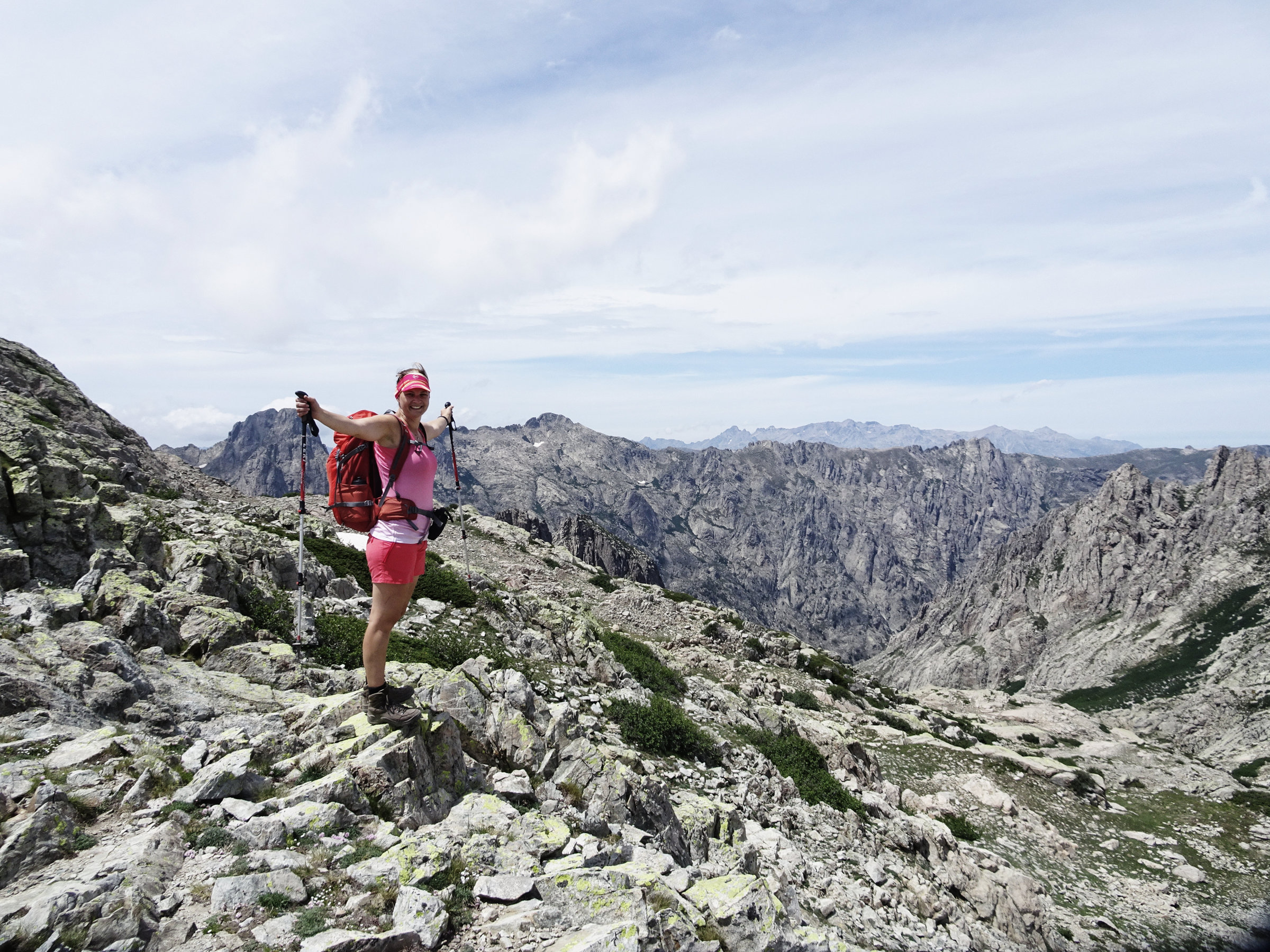 Korsika, GR20 Weitwanderweg, Wandern, Berge, Frankreich