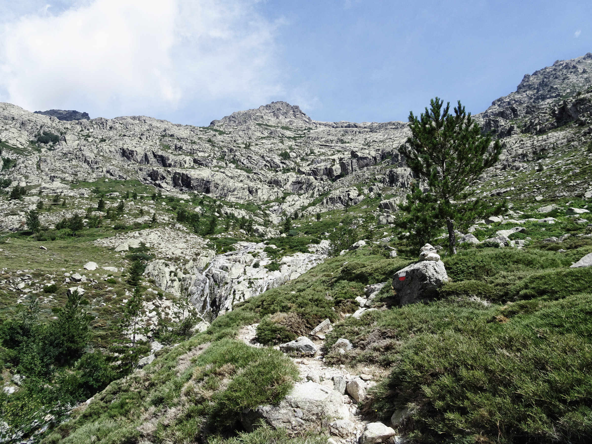 Korsika, GR20 Weitwanderweg, Wandern, Berge, Frankreich