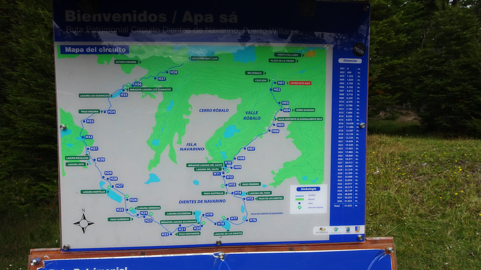 Circuito Dientes, Isla Navarino, Chile, Trekking, Wanderung