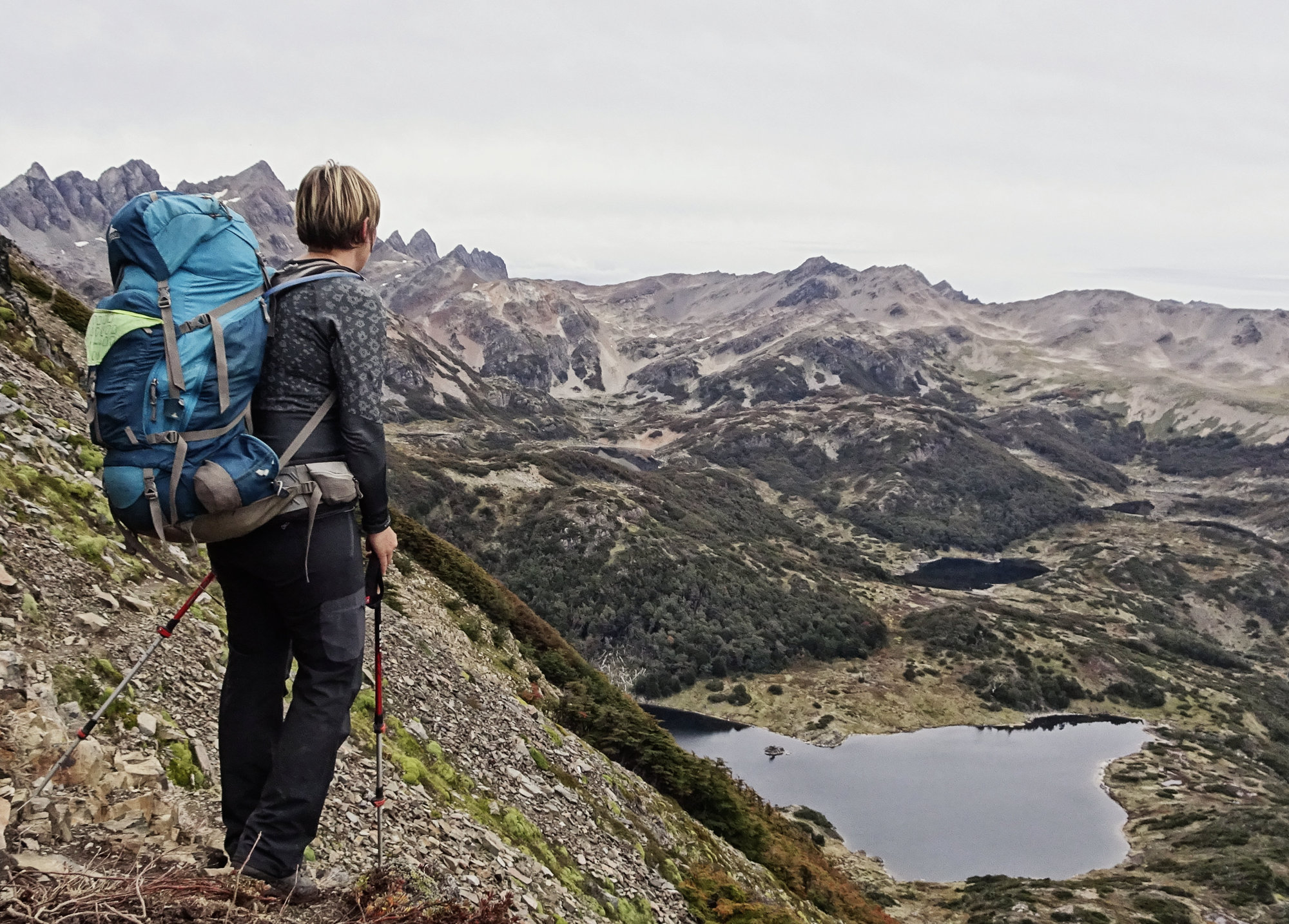 Circuito Dientes, Isla Navarino, Chile, Trekking, Wanderung