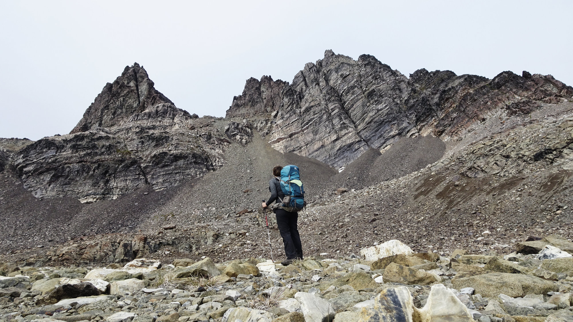 Circuito Dientes, Isla Navarino, Chile, Trekking, Wanderung