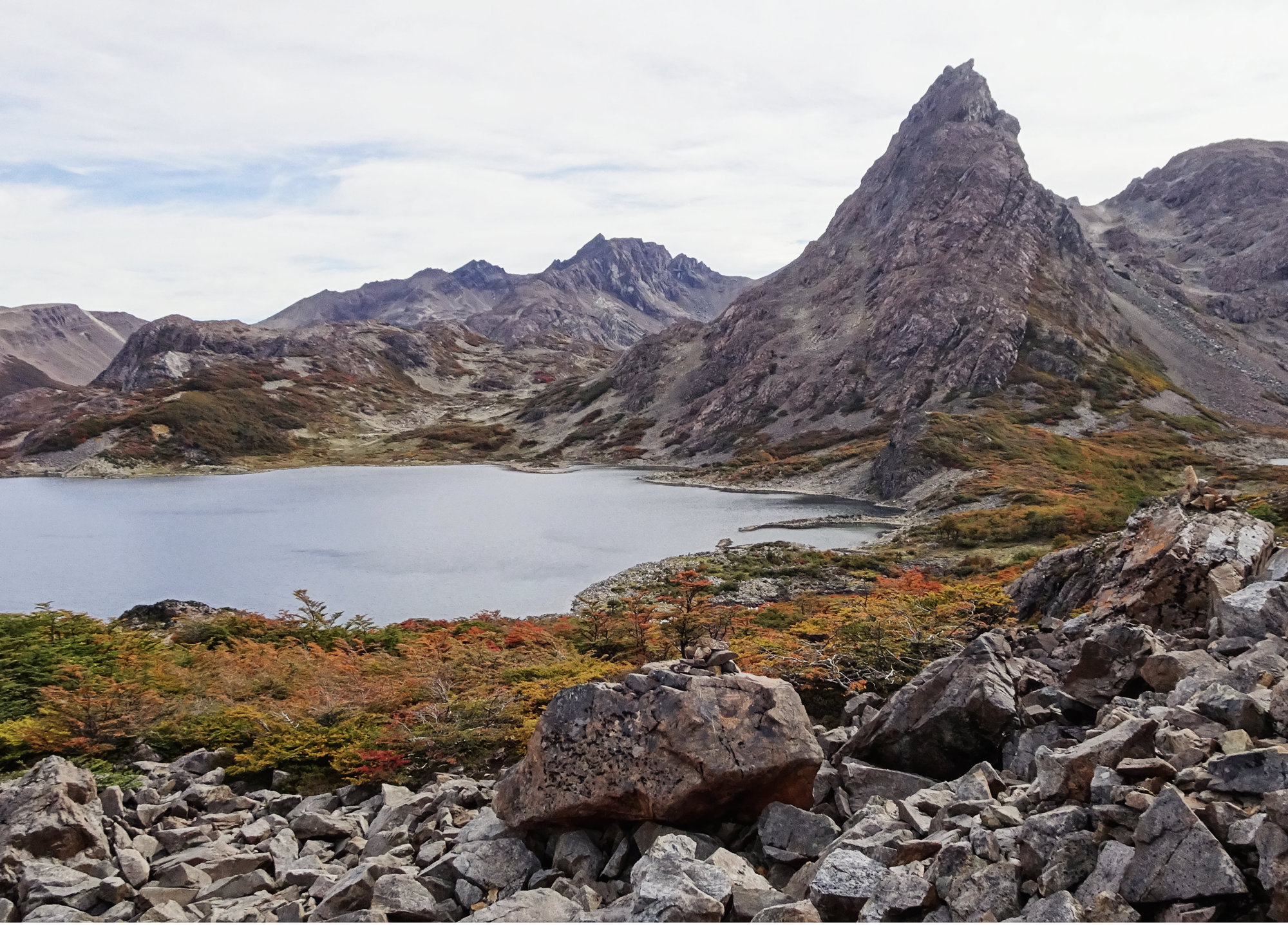 Circuito Dientes, Isla Navarino, Chile, Trekking, Wanderung
